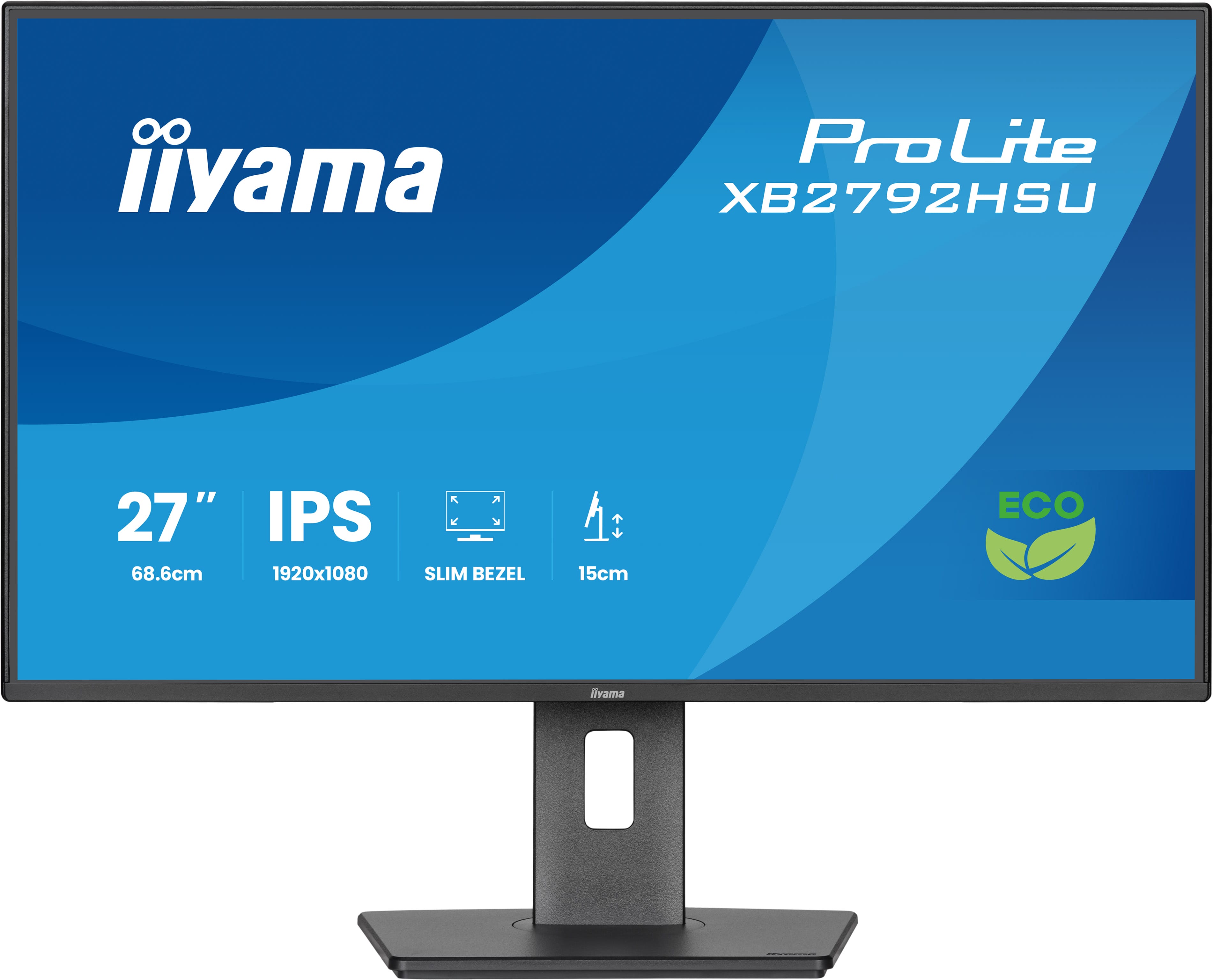 iiyama ProLite/XB2792HSU-B1/27''/IPS/FHD/120Hz/3ms/Černá/3R