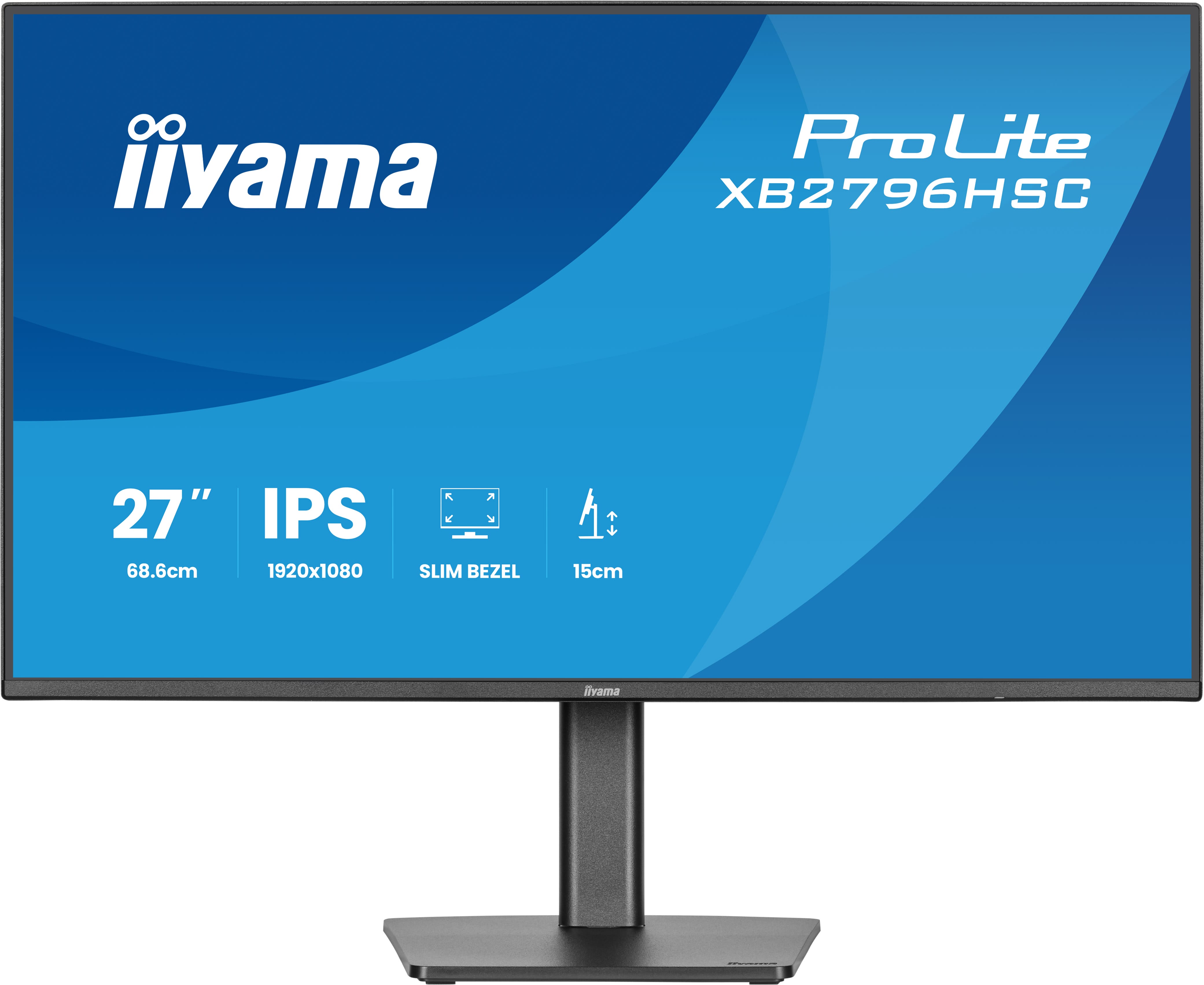 iiyama ProLite/XB2796HSC-B1/27''/IPS/FHD/144Hz/3ms/Černá/3R