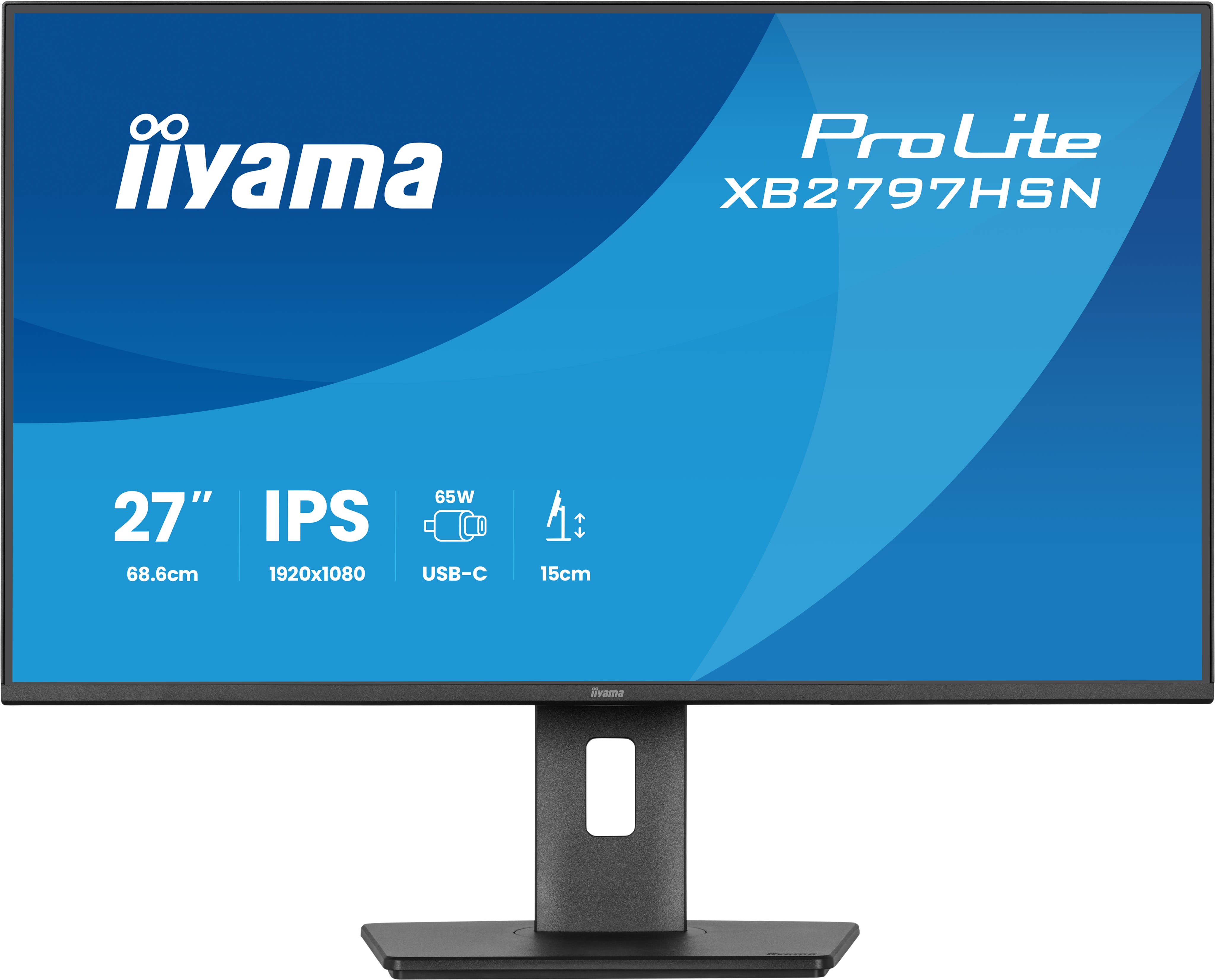 iiyama ProLite/XB2797HSN-B1/27''/IPS/FHD/120Hz/1ms/Černá/5R