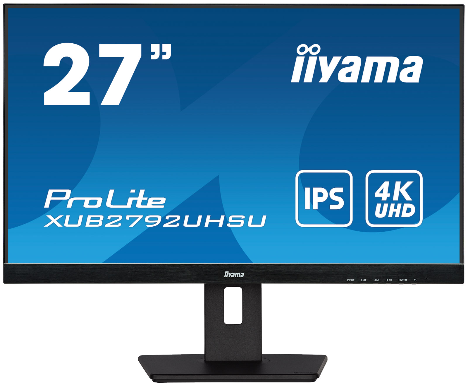 iiyama ProLite/XUB2792UHSU-B5/27''/IPS/4K UHD/60Hz/4ms/Black/3R