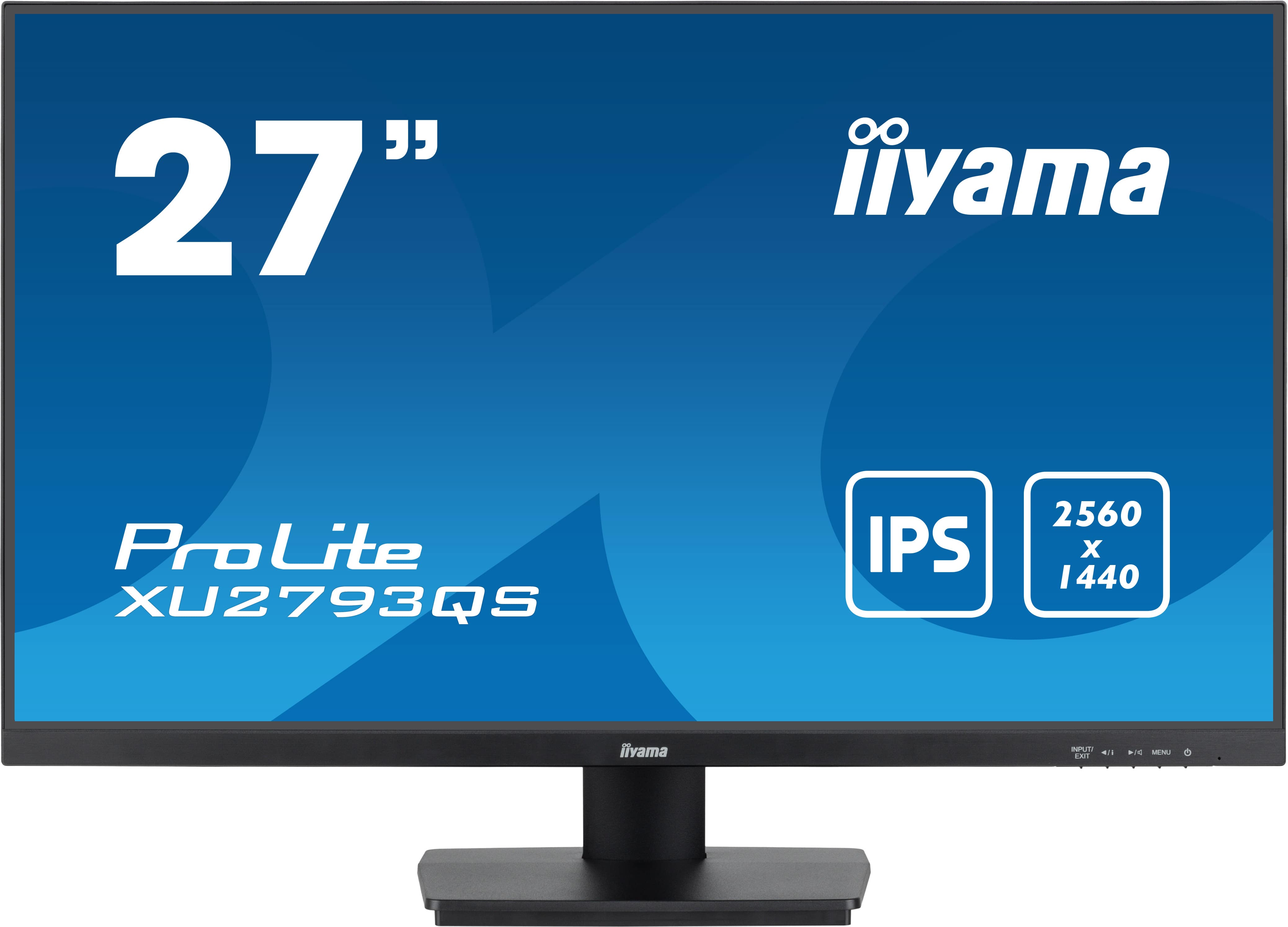 iiyama ProLite/XU2793QS-B6/27''/IPS/QHD/100Hz/1ms/Black/3R