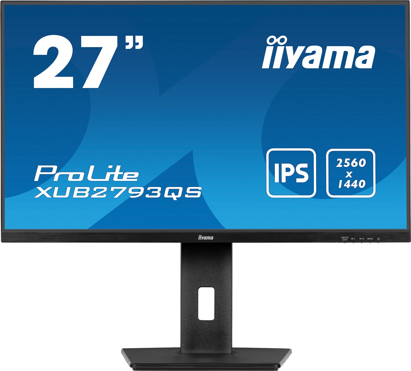 iiyama ProLite/XUB2793QS-B7/27''/IPS/QHD/100Hz/1ms/Black/3R