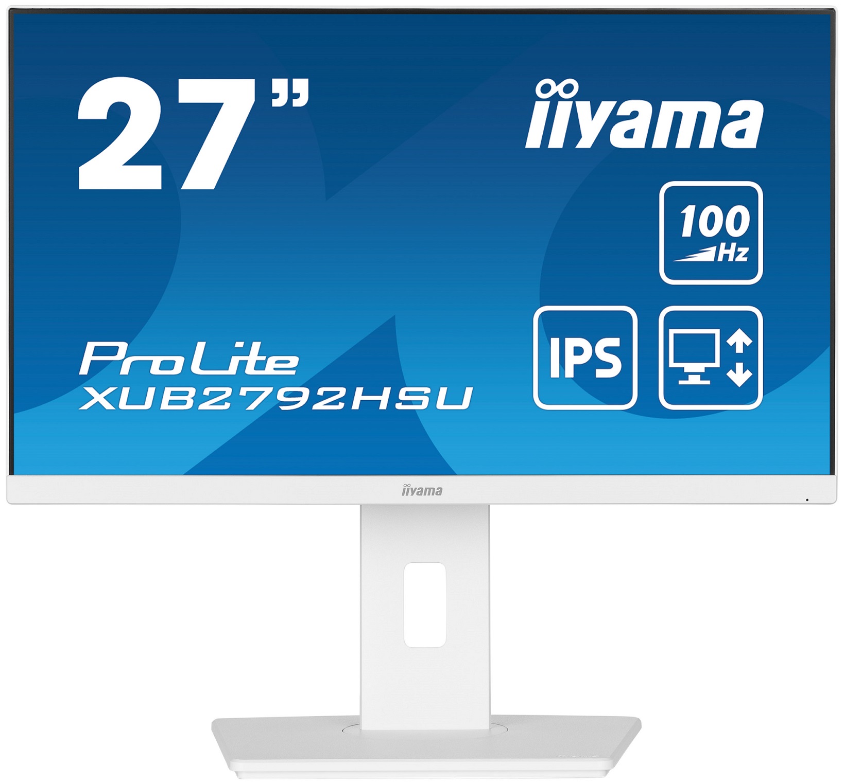 iiyama ProLite/XUB2792HSU-W6/27''/IPS/FHD/100Hz/0,4ms/White/3R