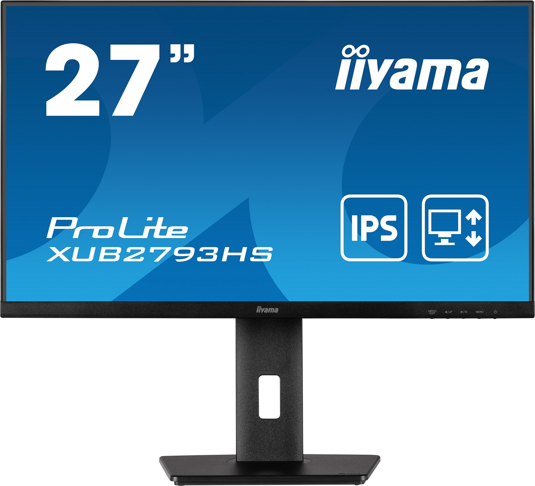 iiyama ProLite/XUB2793HS-B6/27''/IPS/FHD/100Hz/1ms/Black/3R