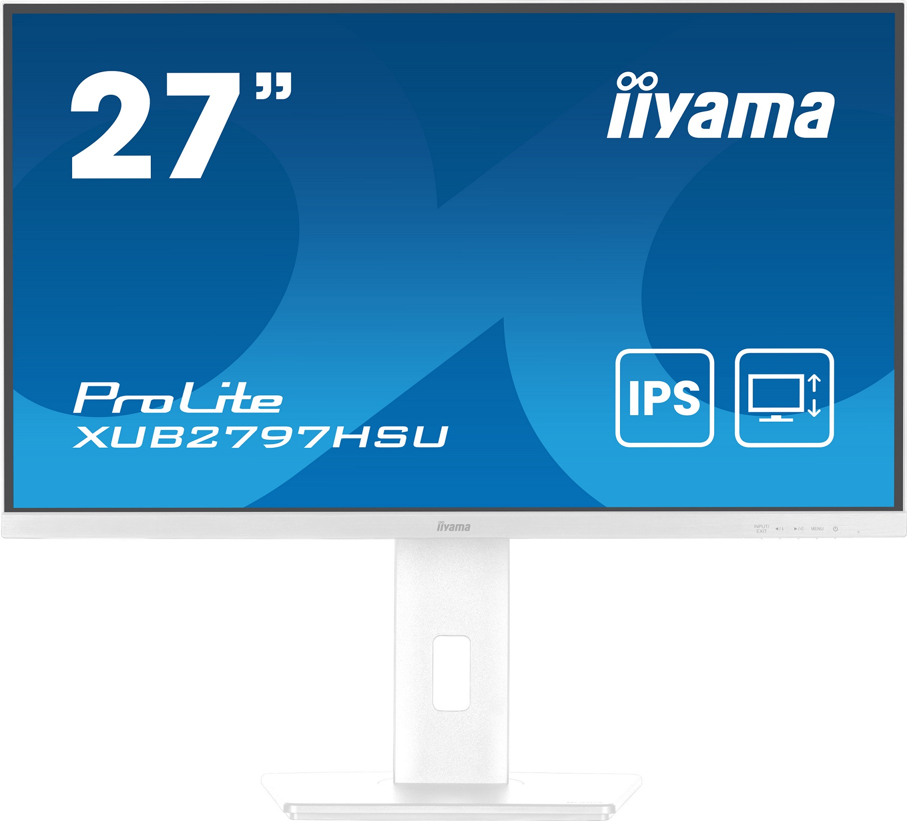 iiyama ProLite/XUB2797HSU-W2/27''/IPS/FHD/100Hz/1ms/White/3R