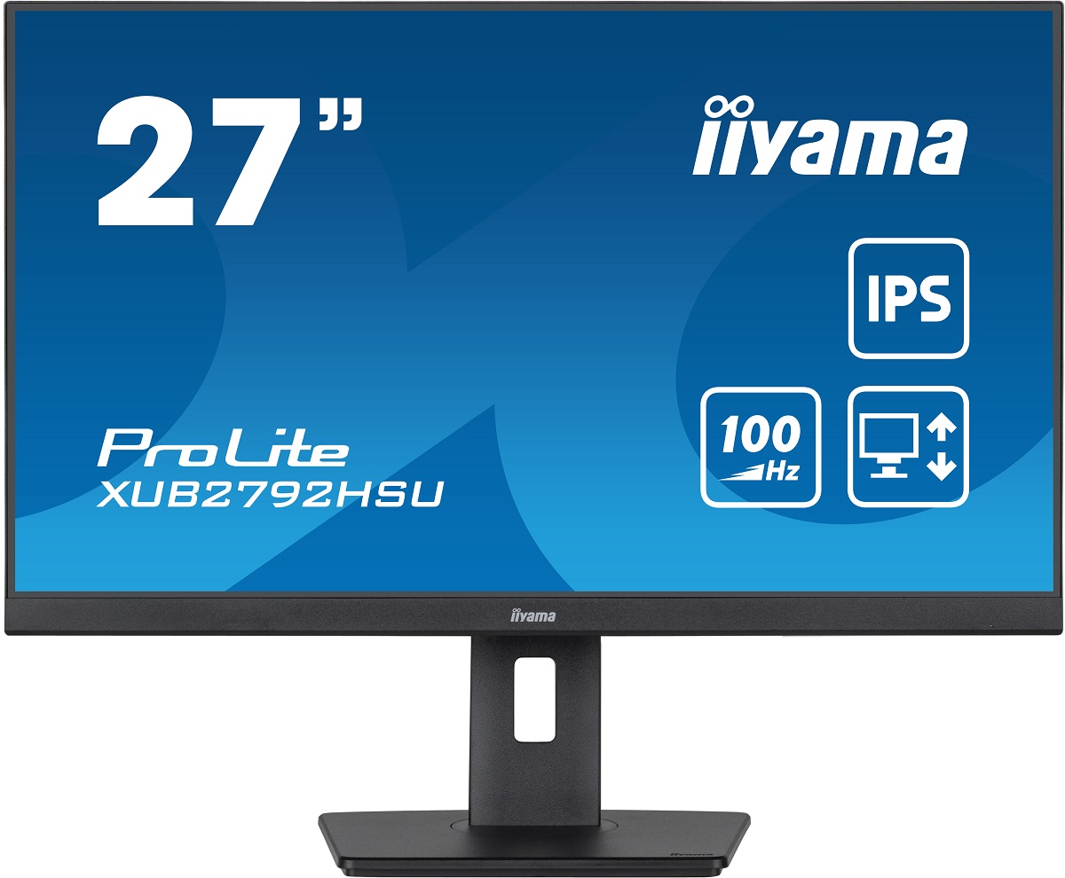 iiyama ProLite/XUB2792HSU-B6/27''/IPS/FHD/100Hz/0,4ms/Black/3R