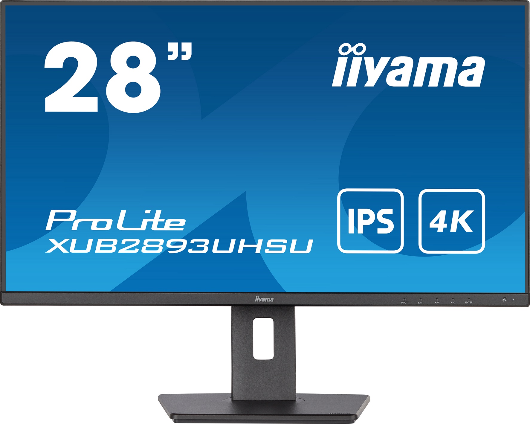 iiyama ProLite/XUB2893UHSU-B5/28''/IPS/4K UHD/60Hz/3ms/Black/3R