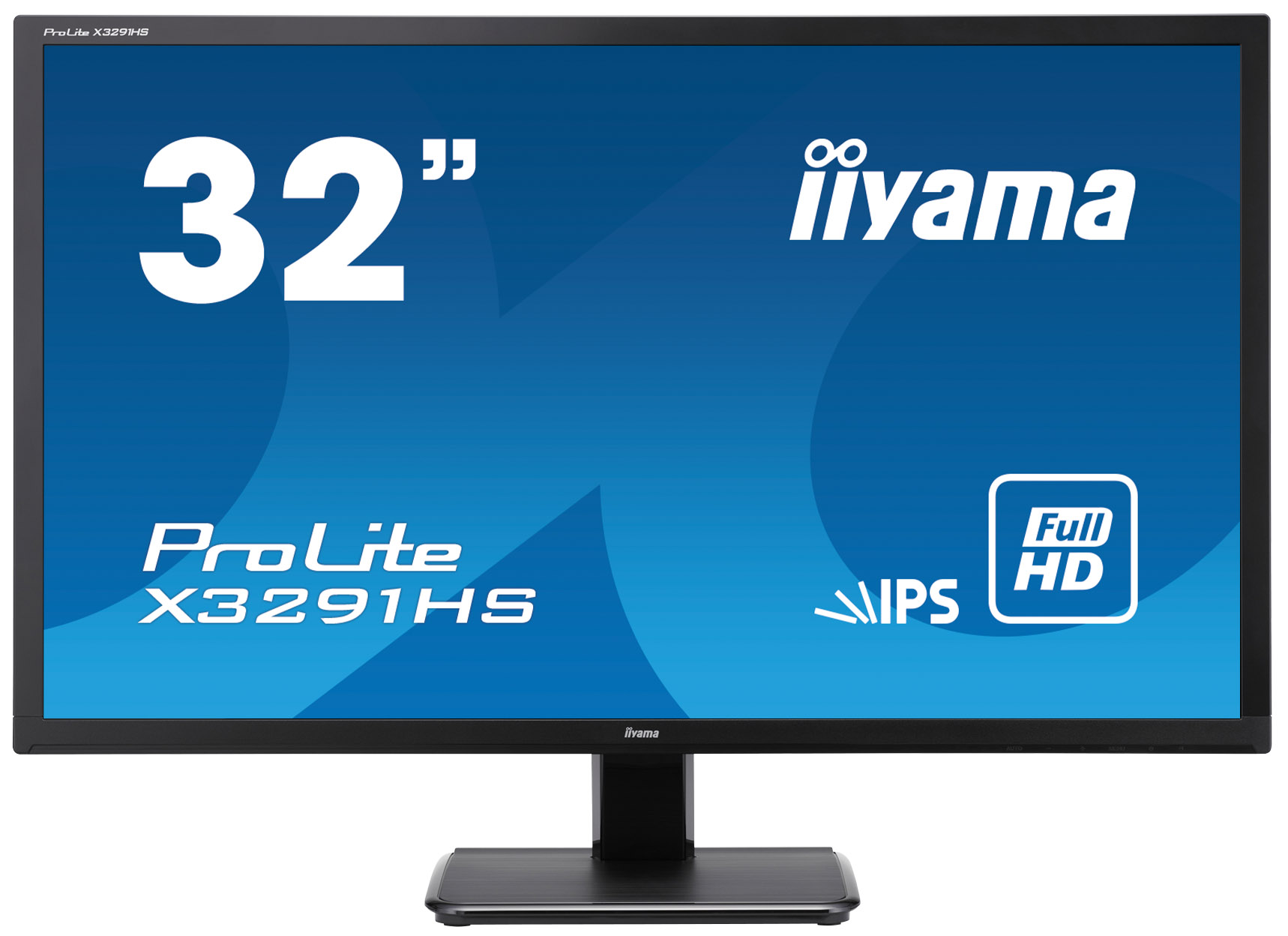 Obrázok 32'' iiyama X3291HS-B1: IPS, FullHD, 250cd/m2, 5ms, VGA, DVI, HDMI, černý X3291HS-B1