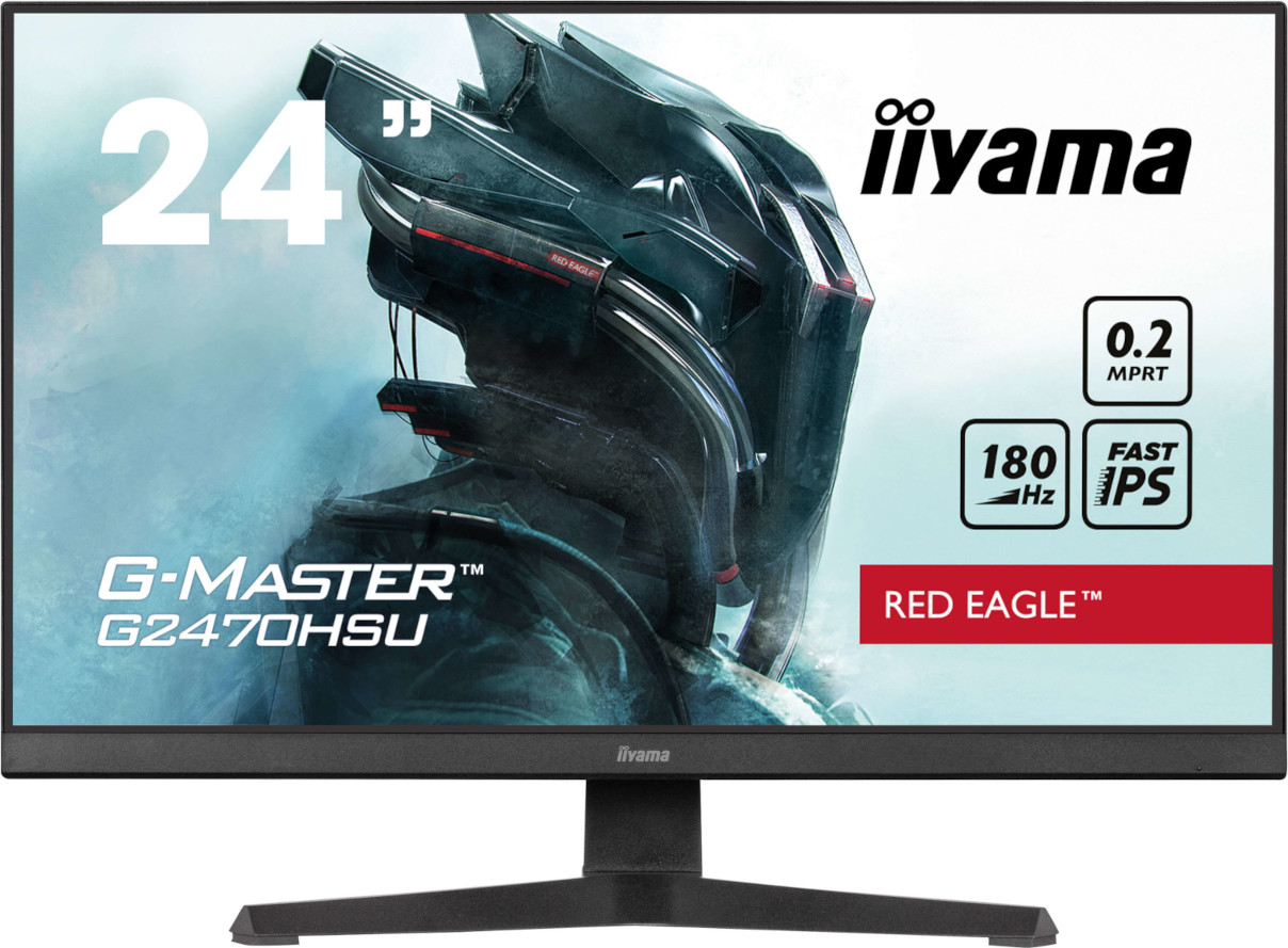 iiyama G-Master/G2470HSU-B6/23,8''/IPS/FHD/180Hz/0,2ms/Black/3R