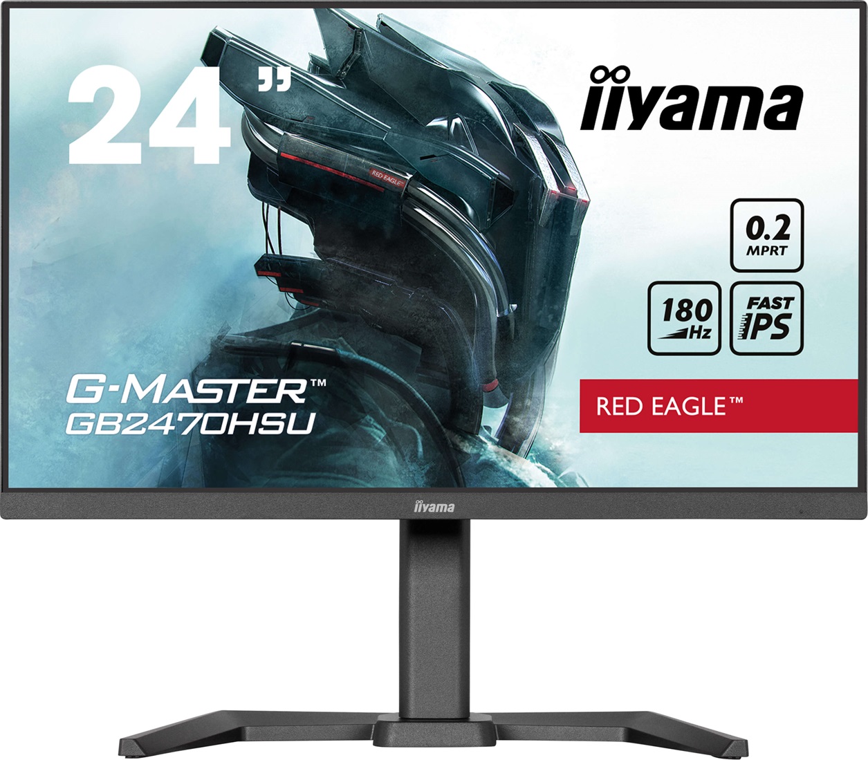 iiyama G-Master/GB2470HSU-B6/23,8''/IPS/FHD/180Hz/0,2ms/Black/3R