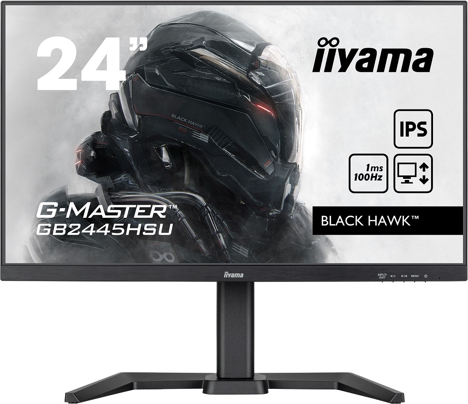 iiyama G-Master/GB2445HSU-B1/24''/IPS/FHD/100Hz/1ms/Black/3R