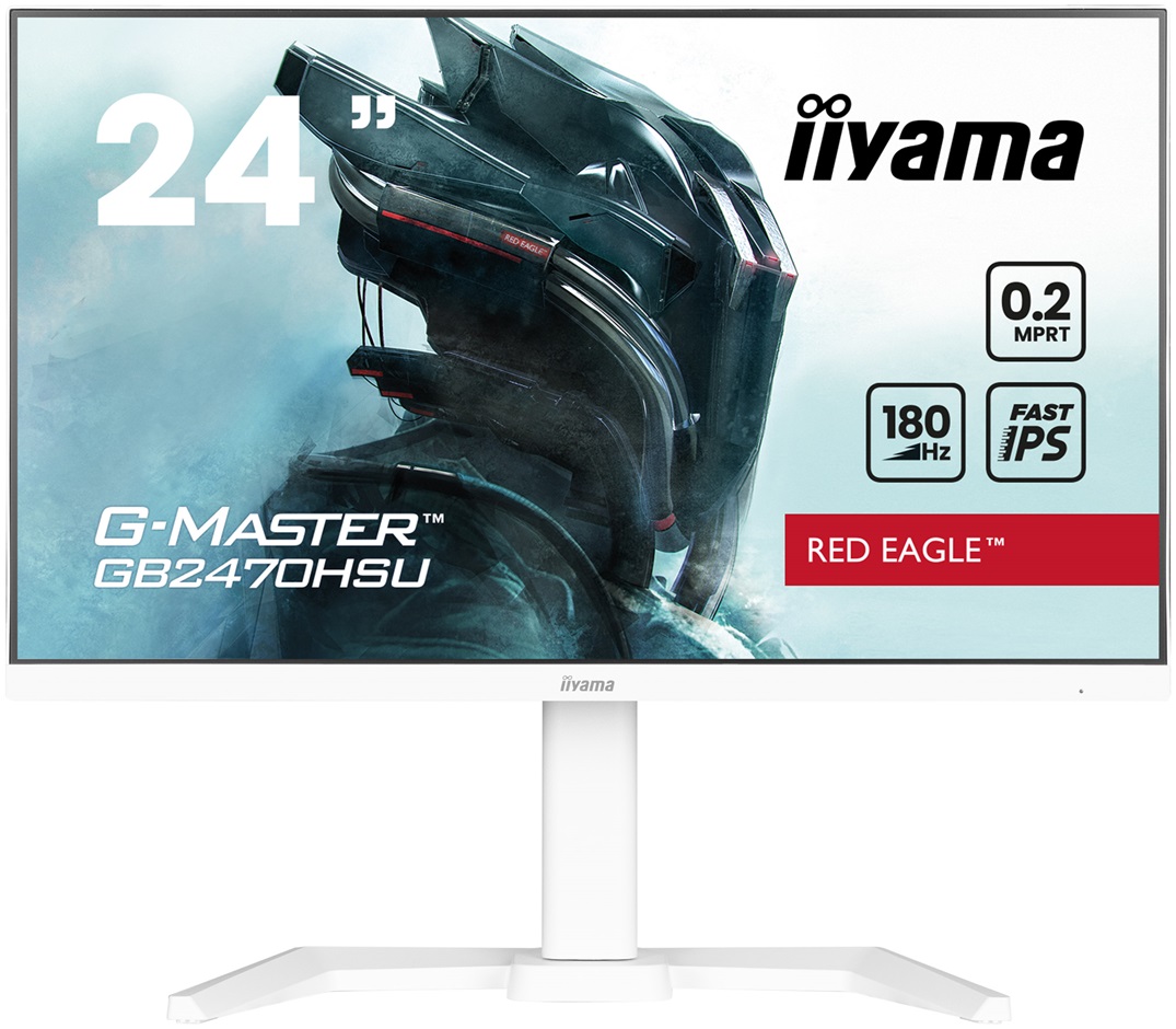 iiyama G-Master/GB2470HSU-W6/23,8''/IPS/FHD/180Hz/0,2ms/White/3R