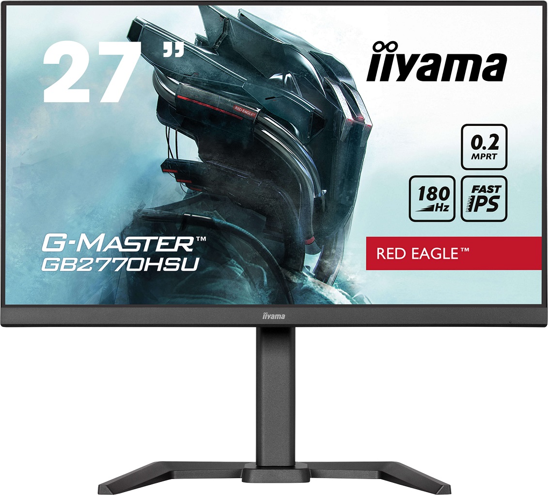 iiyama G-Master/GB2770HSU-B6/27''/IPS/FHD/180Hz/0,2ms/Black/3R