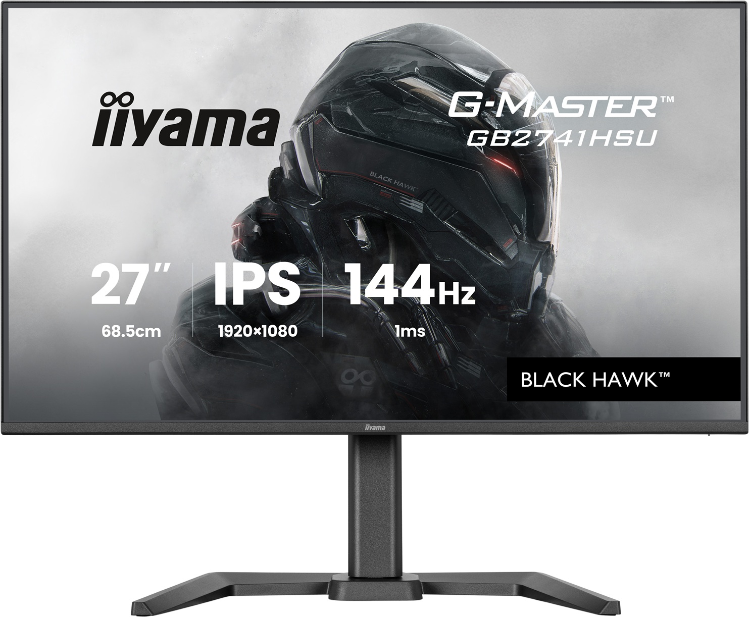 iiyama G-Master/GB2741HSU-B1/27''/IPS/FHD/144Hz/1ms/Černá/3R
