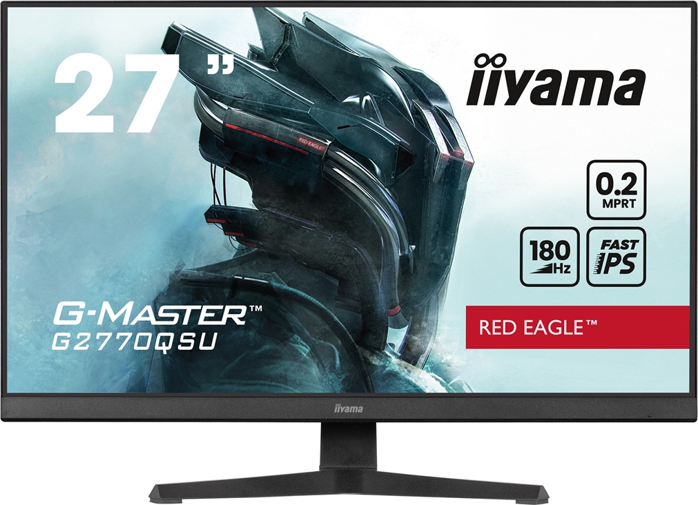 iiyama G-Master/G2770QSU-B6/27''/IPS/QHD/180Hz/0,2ms/Black/3R