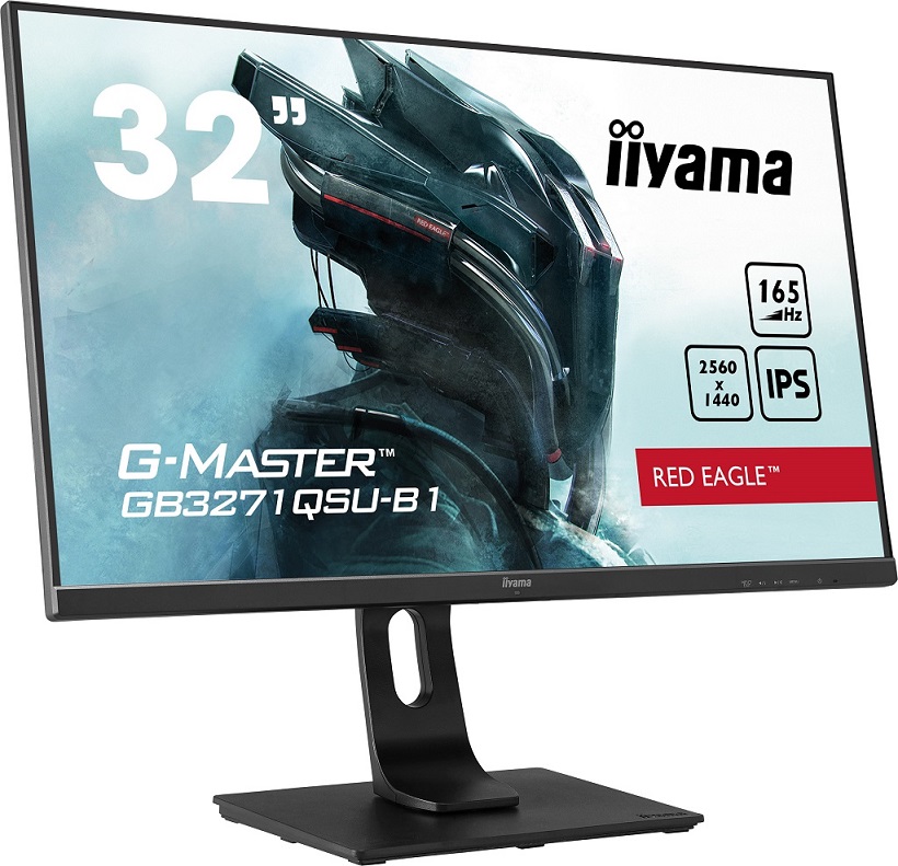 iiyama G-Master/GB3271QSU/31,5''/IPS/QHD/165Hz/1ms/Black/3R