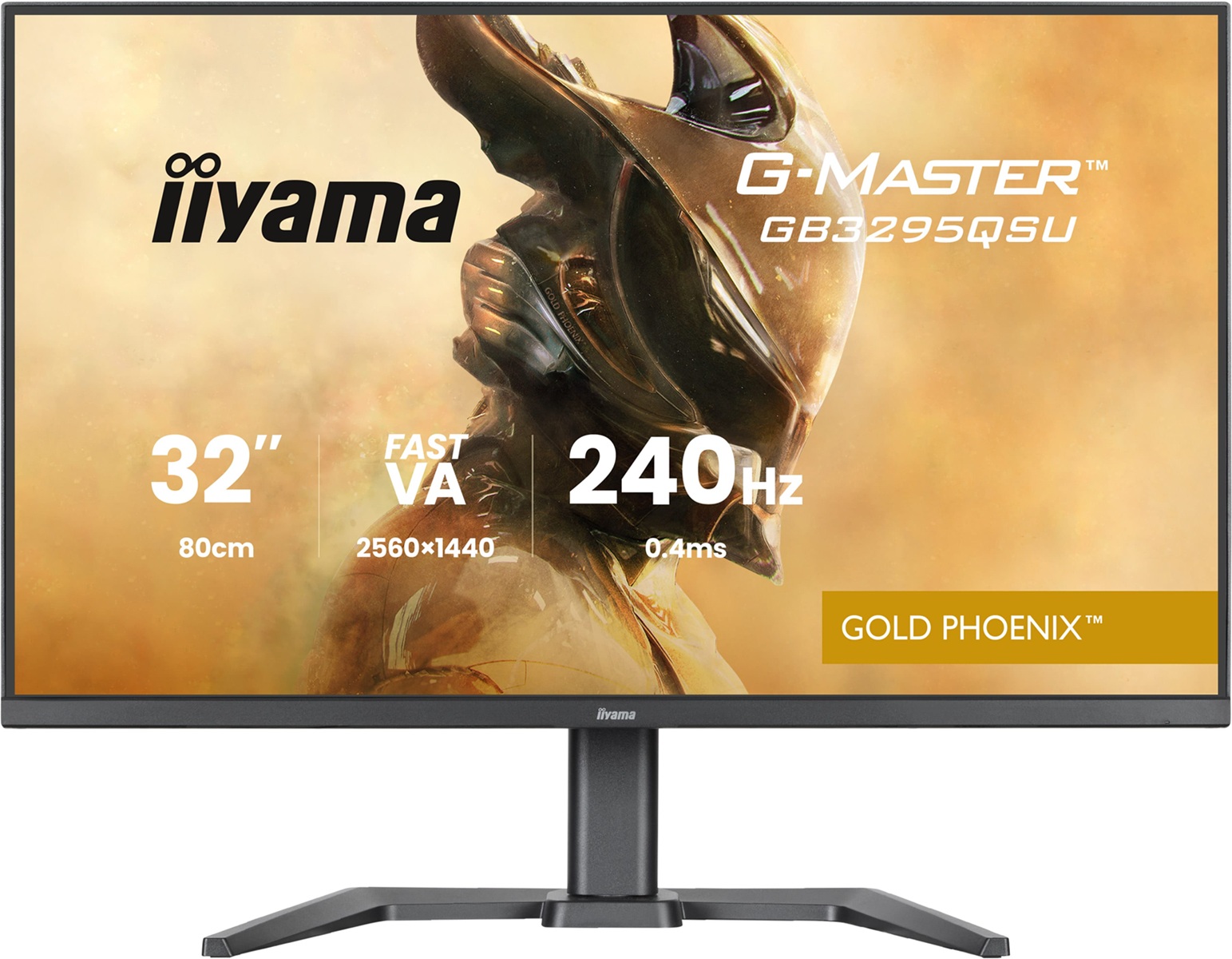 iiyama G-Master/GB3295QSU-B1/31,5''/VA/QHD/240Hz/0,4ms/Černá/3R