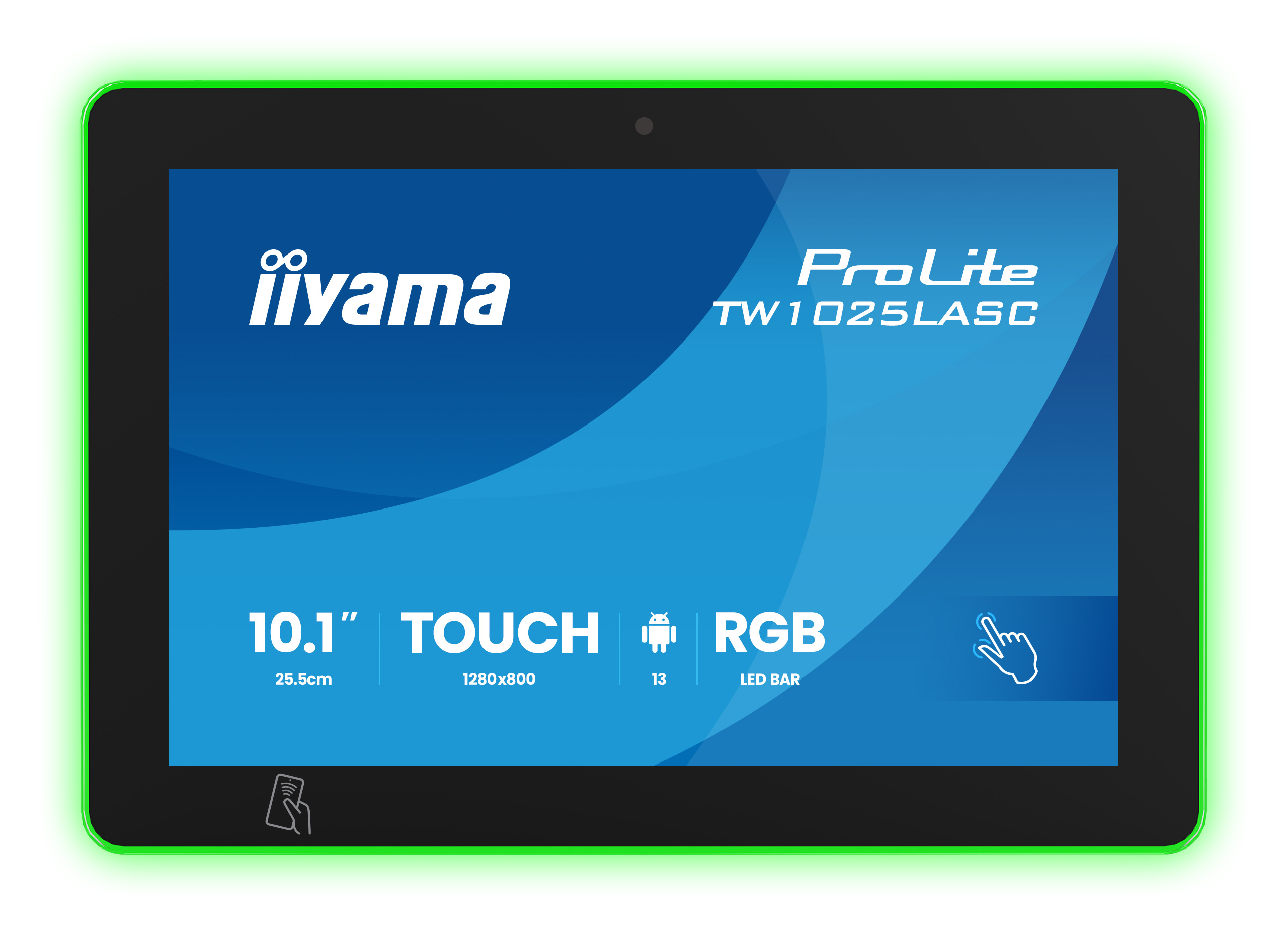 10'' iiyama TW1025LASC-B3PNR:IPS,HD,cam,mic