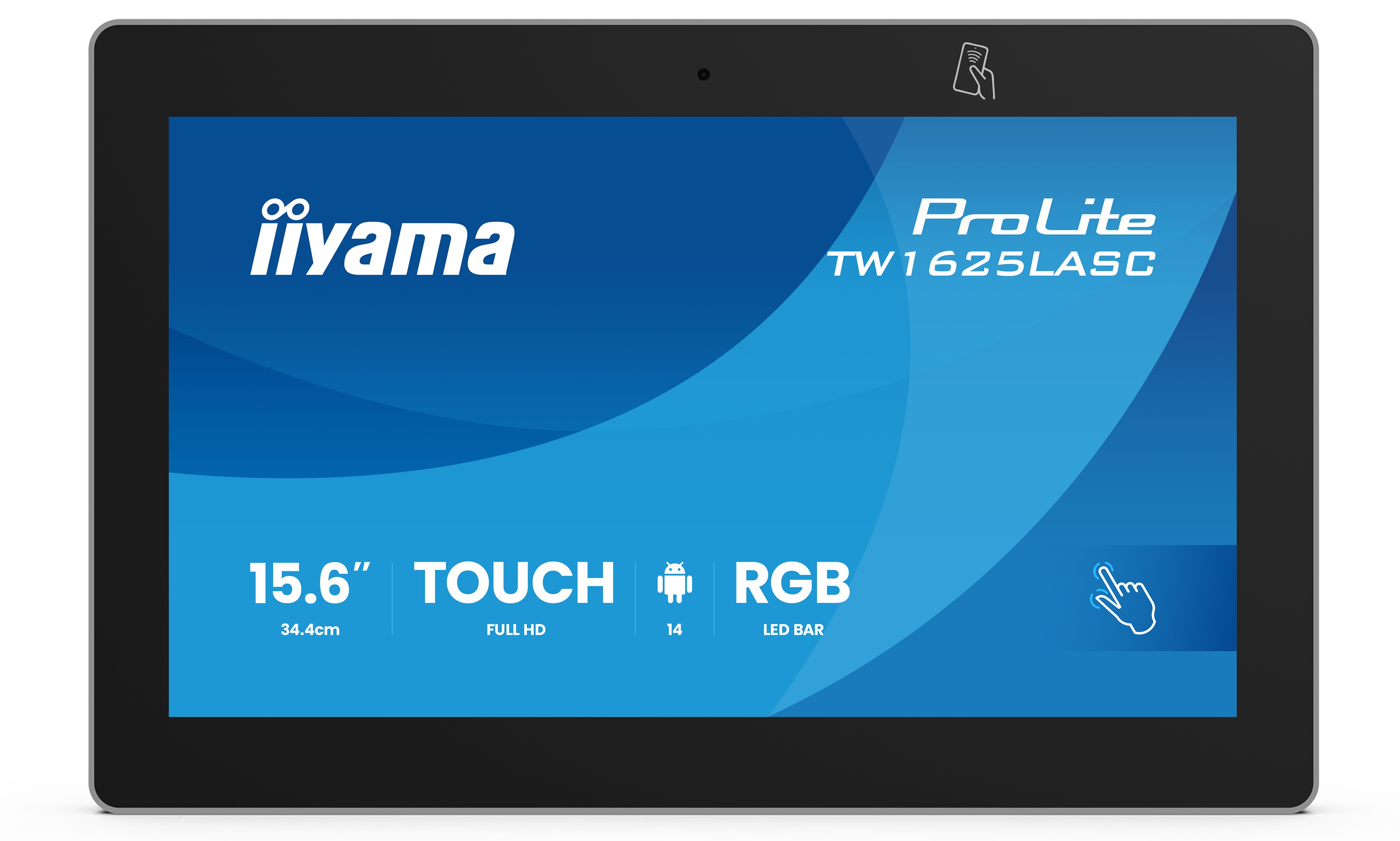 16'' iiyama TW1625LASC-B3PNR:IPS,FHD,Android,NFC,PO