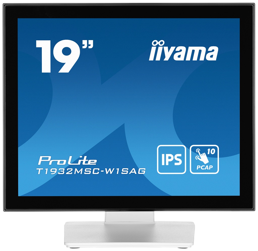 19'' iiyama T1932MSC-W1SAG:IPS,SXGA,PCAP,HDMI,DP,