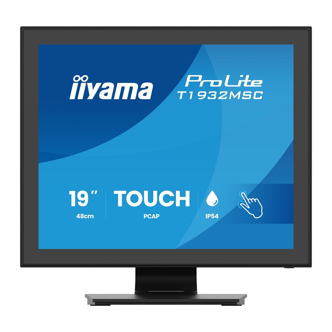 19'' iiyama T1932MSC-B2S: SXGA,IPS,IP54