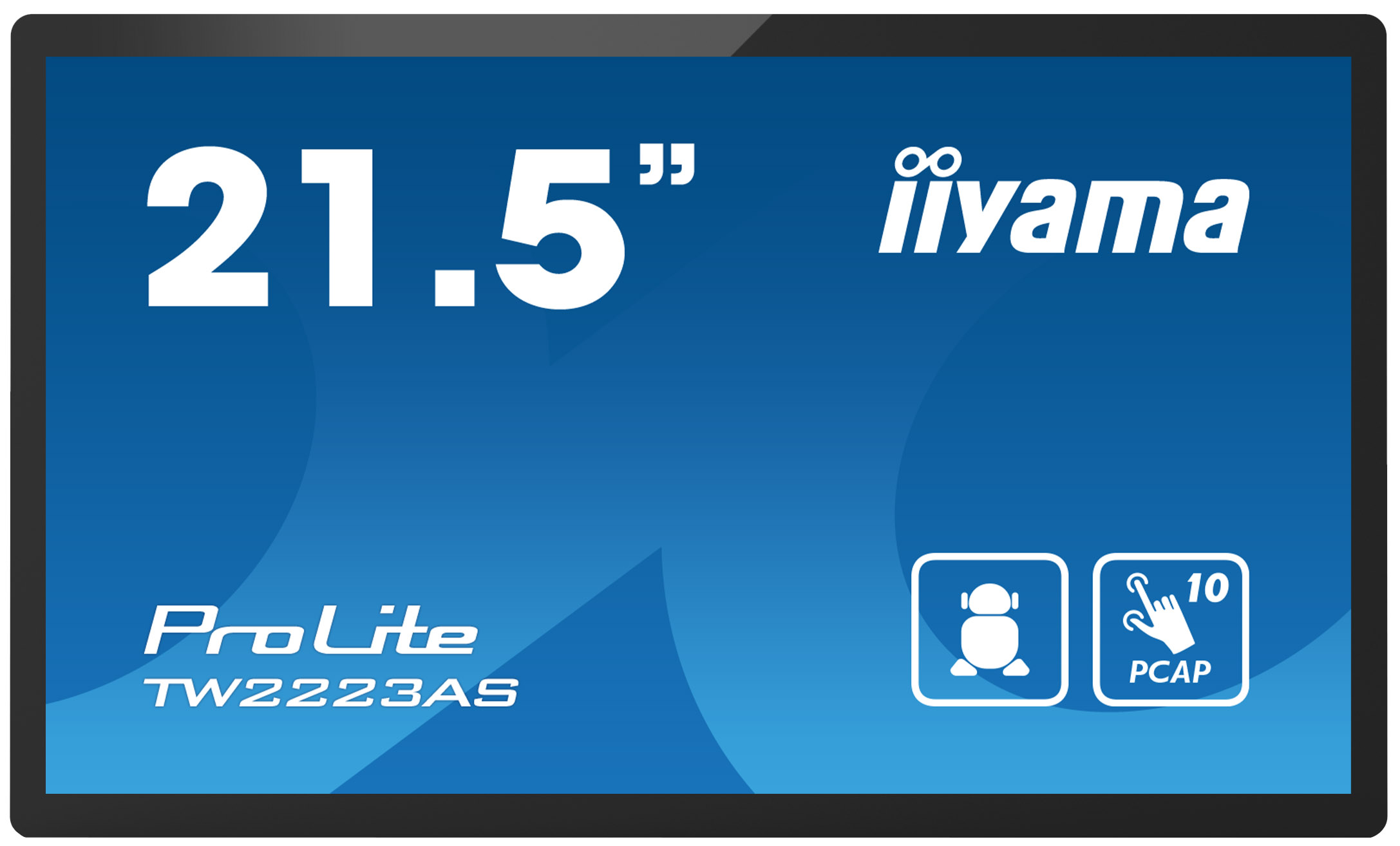 22'' iiyama TW2223AS-B2: PCAP,Android 12,FHD