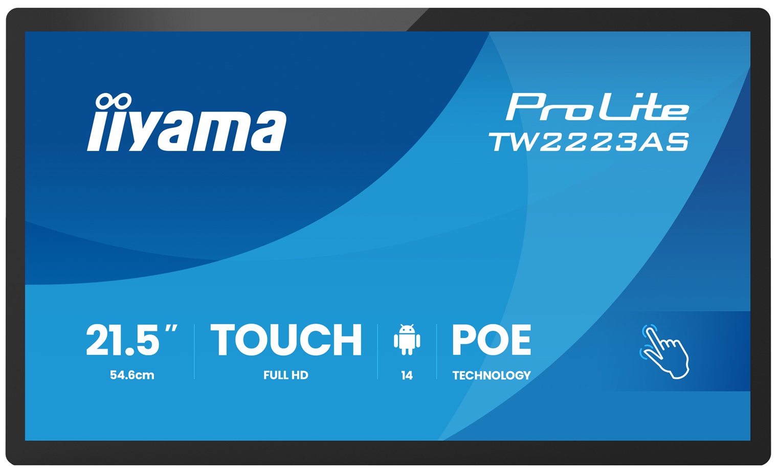 22'' iiyama TW2223AS-B3P:IPS,FHD,Android