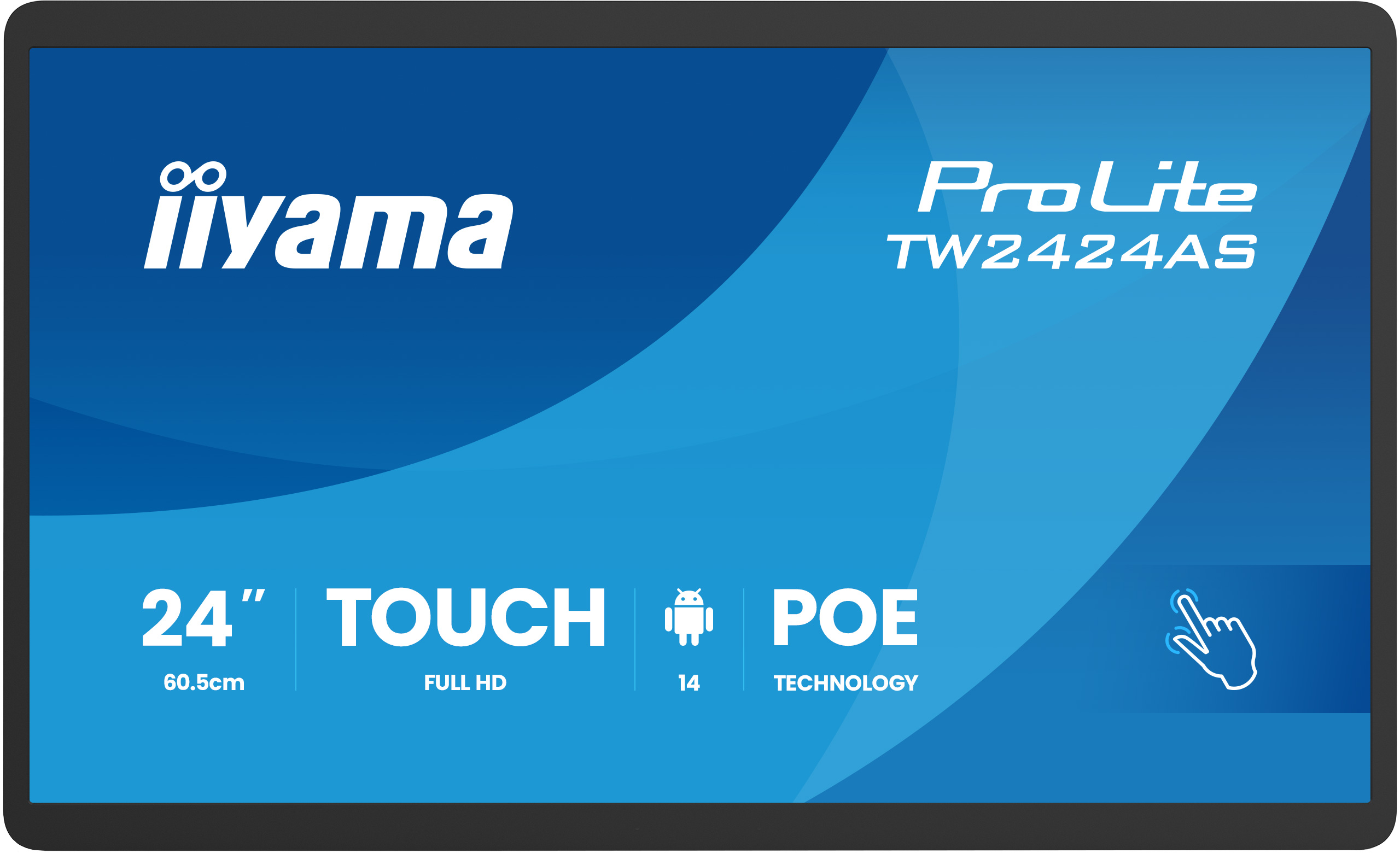 24'' iiyama TW2424AS-B3P:IPS,FHD,Android