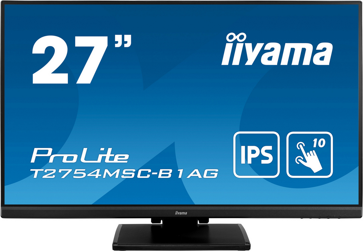 27'' iiyama T2754MSC-B1AG: IPS,FHD,AG,10P,HDMI,repr