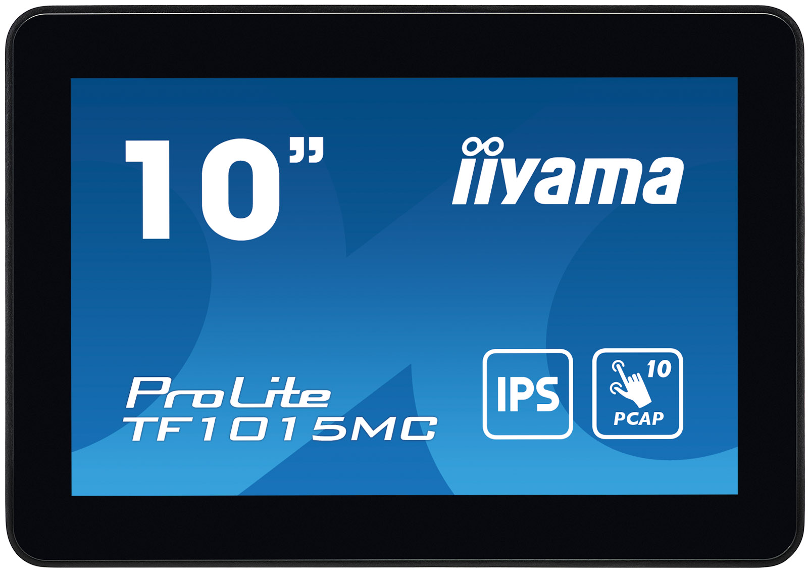 10'' iiyama TF1015MC-B3: WXGA,10P,VGA,HDMI,DP