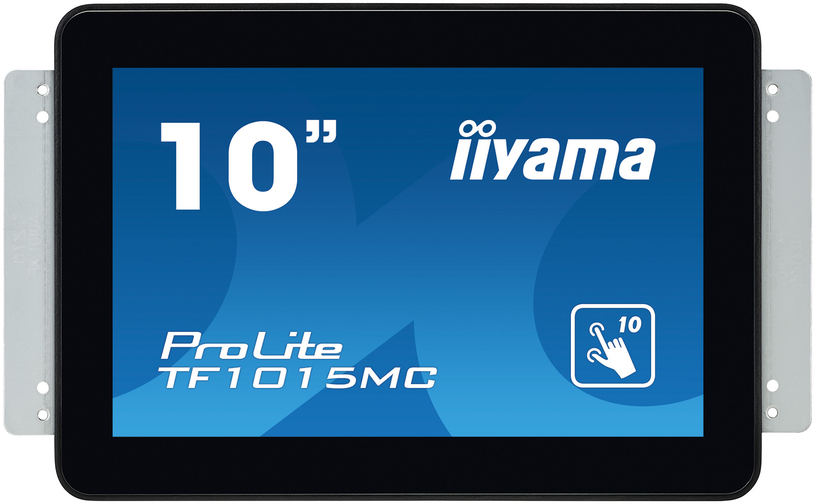 10'' iiyama TF1015MC-B2: VA, WXGA, capacitive, 10P, 500cd/m2, VGA, DP, HDMI, černý