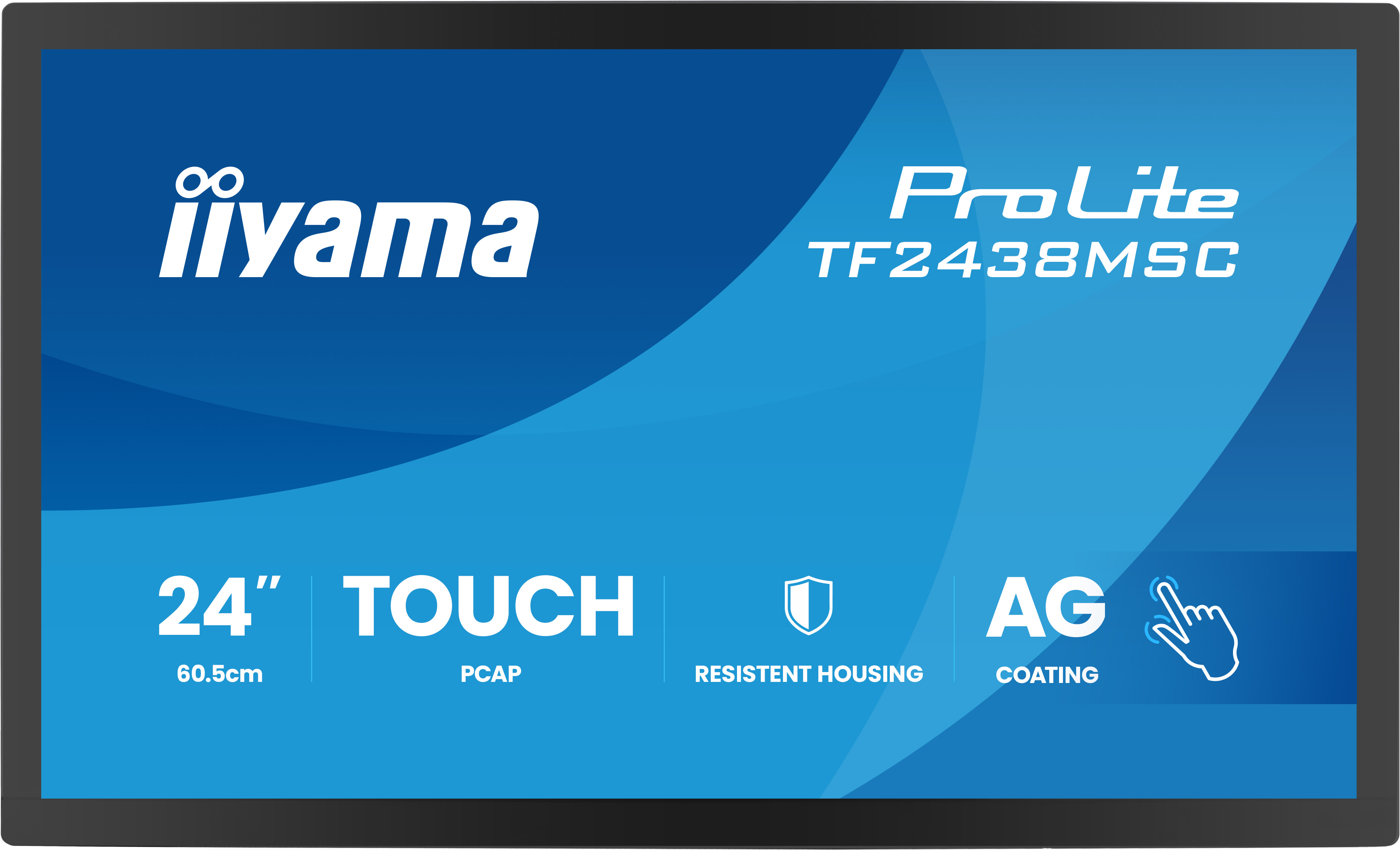 24'' iiyama TF2438MSC-B2: PCAP,IPS,FHD,HDMI,DP