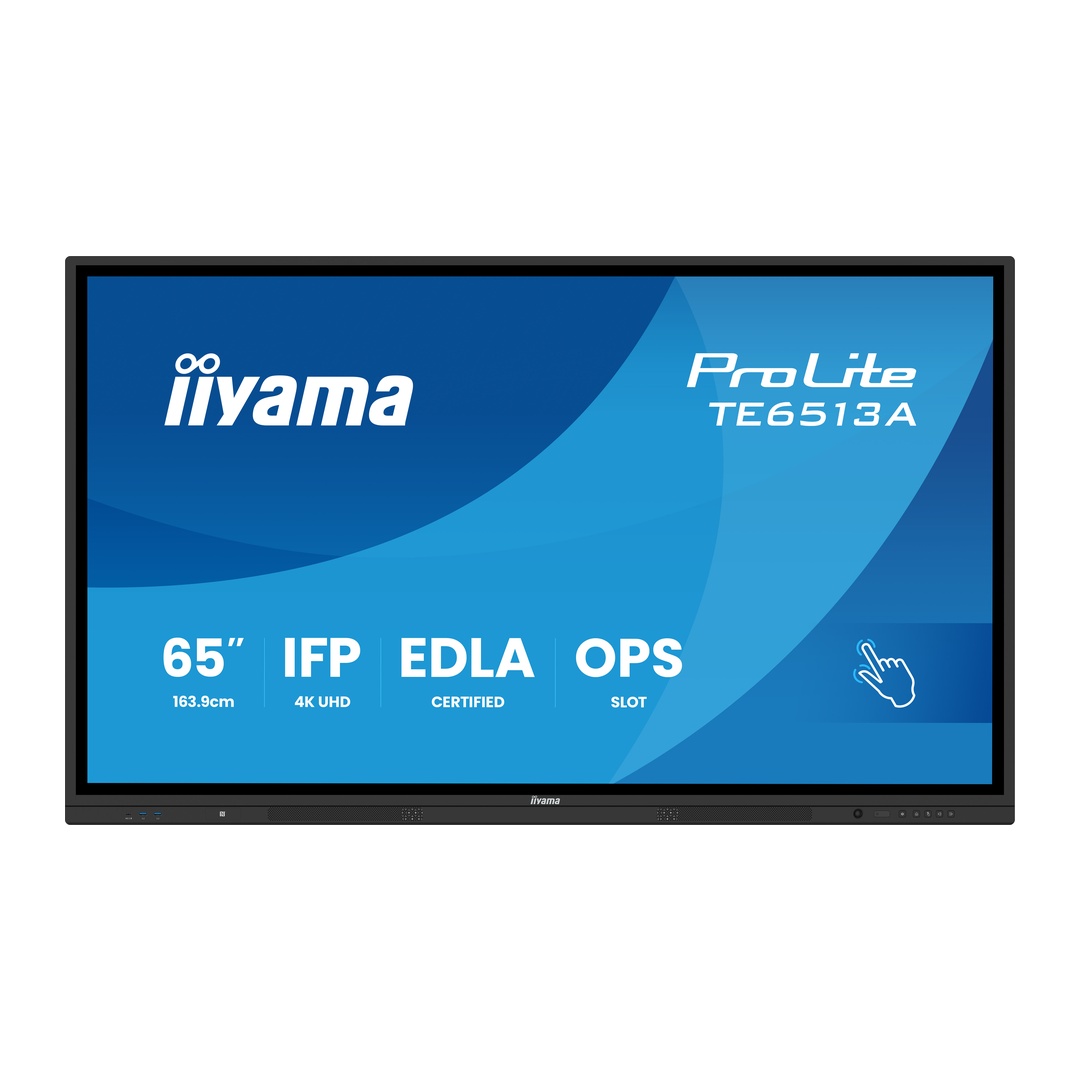 65'' iiyama TE6513A-B3AG:IPS,4K,EDLA,NFC