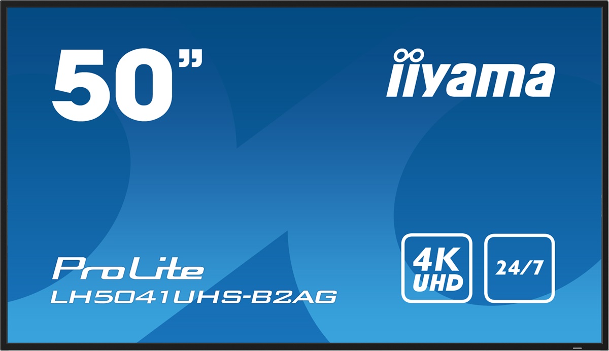 50'' iiyama LH5041UHS-B2AG:VA,4K UHD,3xHDMI