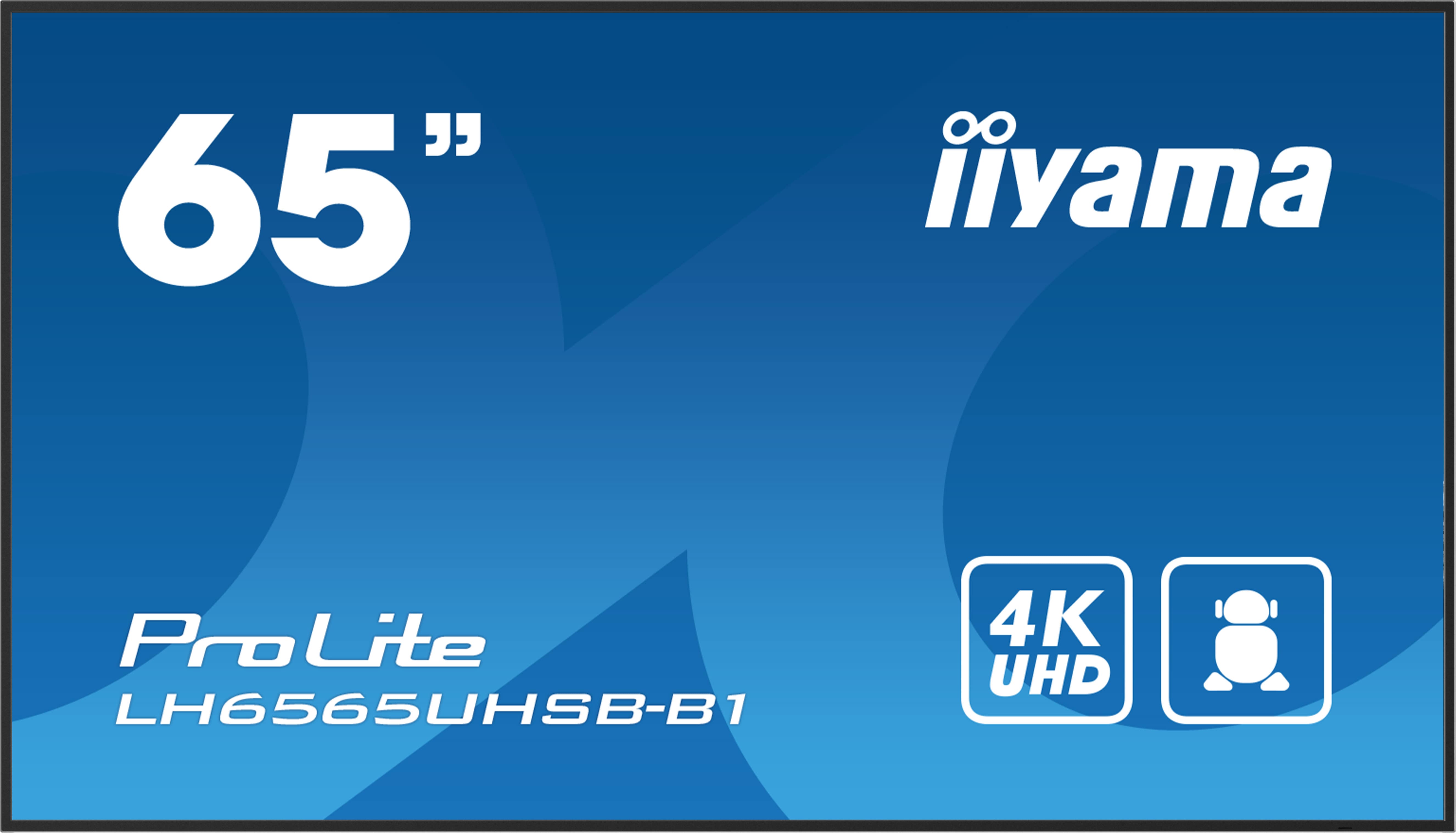 65'' iiyama LH6565UHSB-B1:IPS,4K UHD,Android,24/7