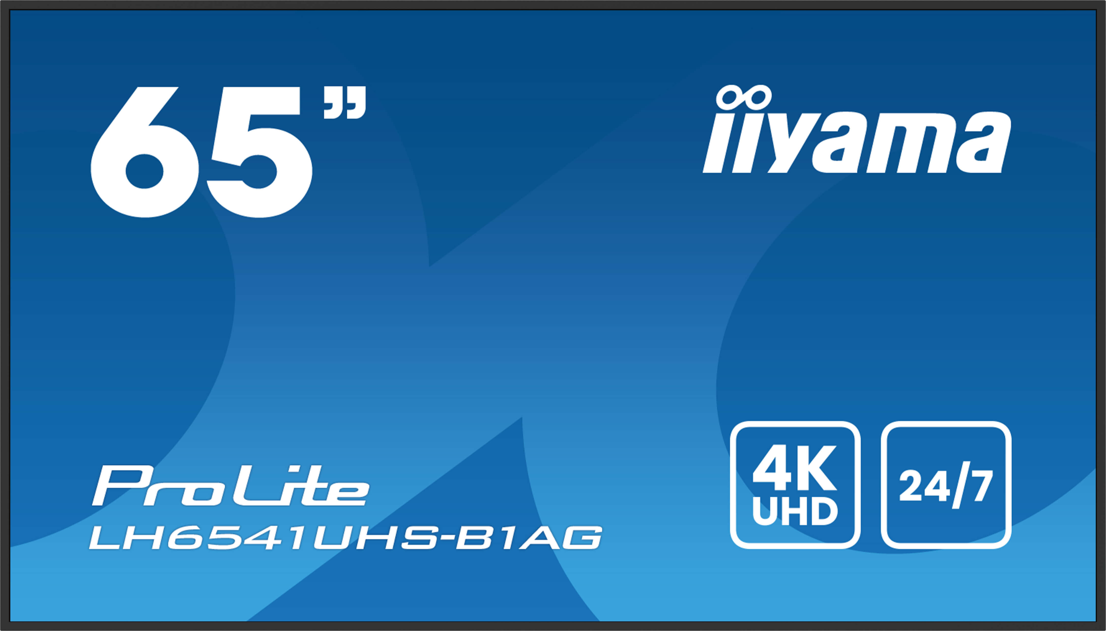 65'' iiyama LH6541UHS-B1AG:VA,4K UHD,24/7