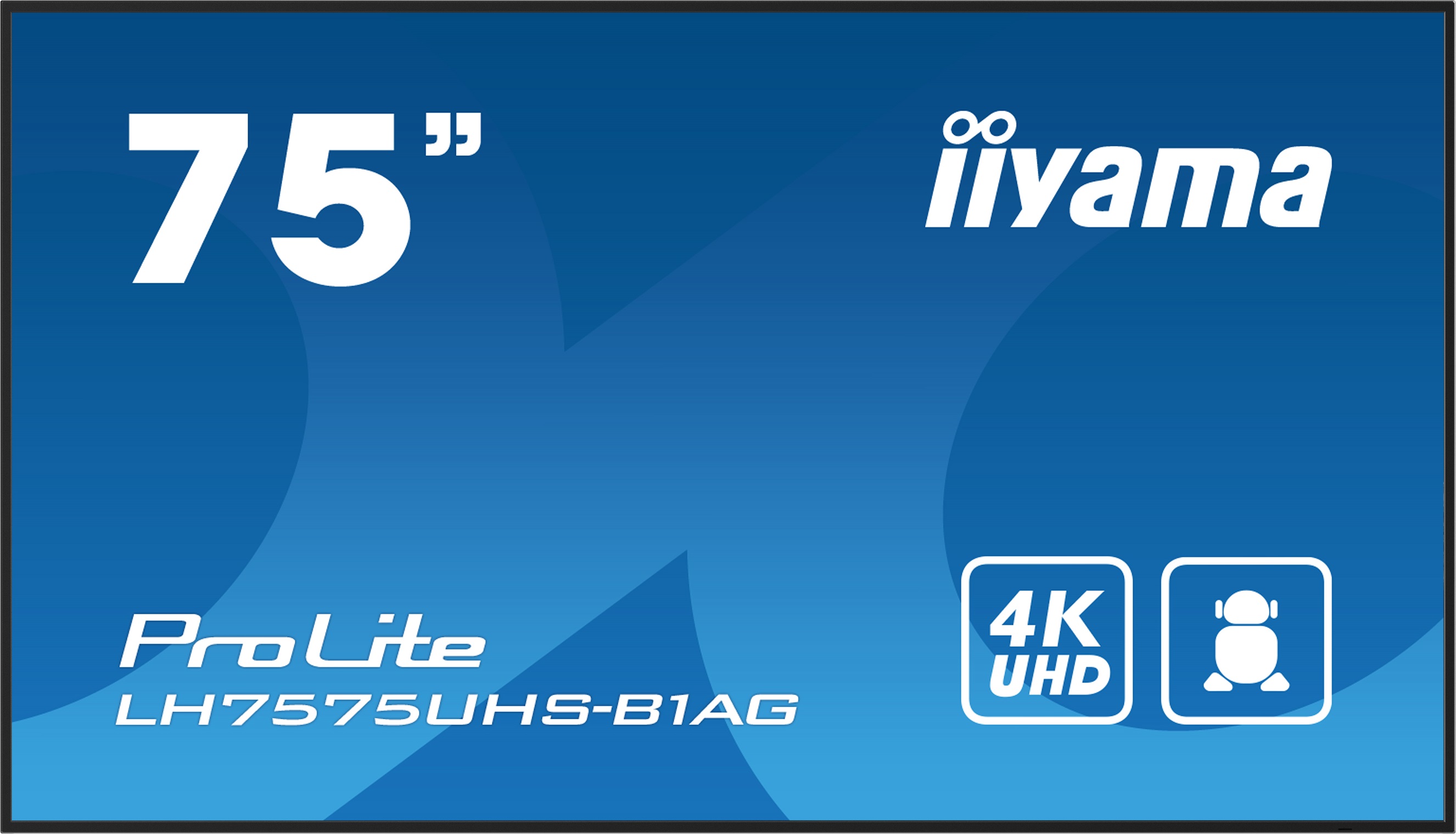 75'' iiyama LH7575UHS-B1AG:IPS,4K,24/7,Android 11