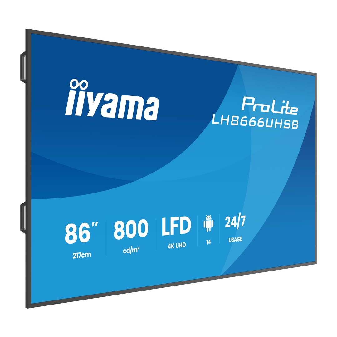 86" iiyama LH8666UHSB-B1AG: