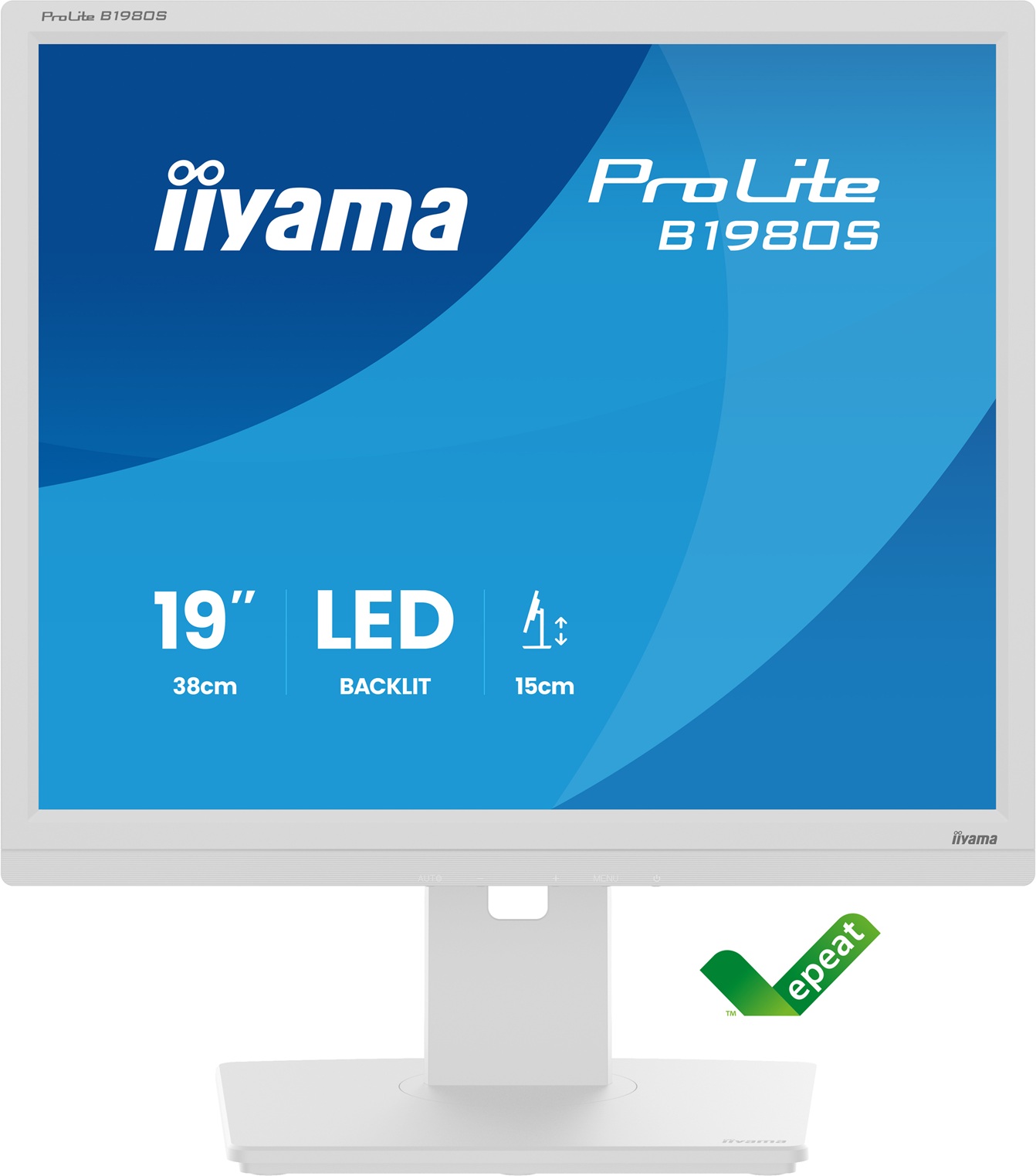 iiyama ProLite/B1980S-W1/19''/TN/1280x1024/75Hz/3ms/White/3R