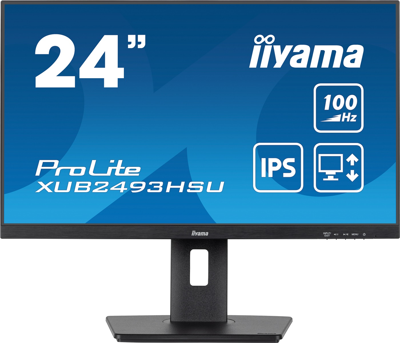 iiyama ProLite/XUB2493HSU-B6/23,8''/IPS/FHD/100Hz/1ms/Black/3R