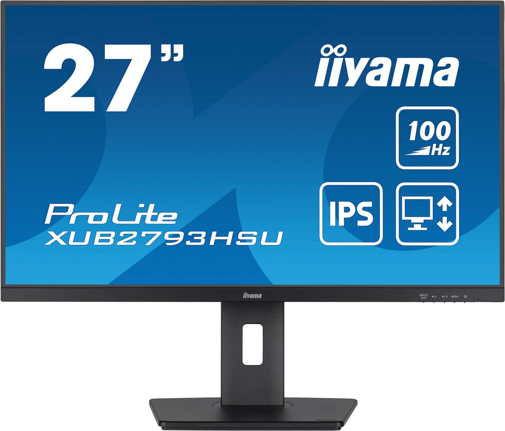 iiyama ProLite/XUB2793HSU-B6/27''/IPS/FHD/100Hz/1ms/Black/3R