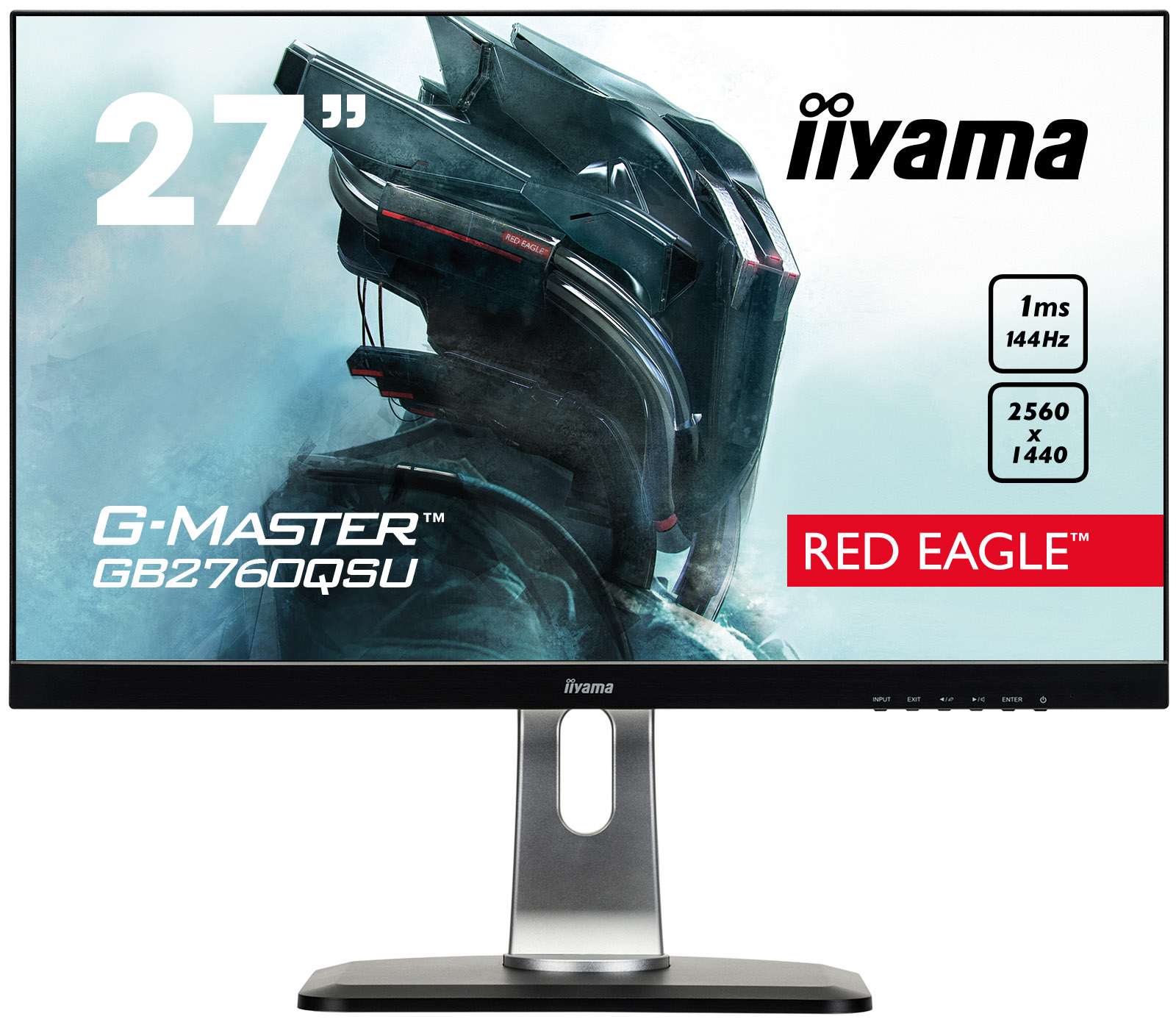 Obrázok 27 "iiyama G-Master Red Eagle GB2760QSU-B1