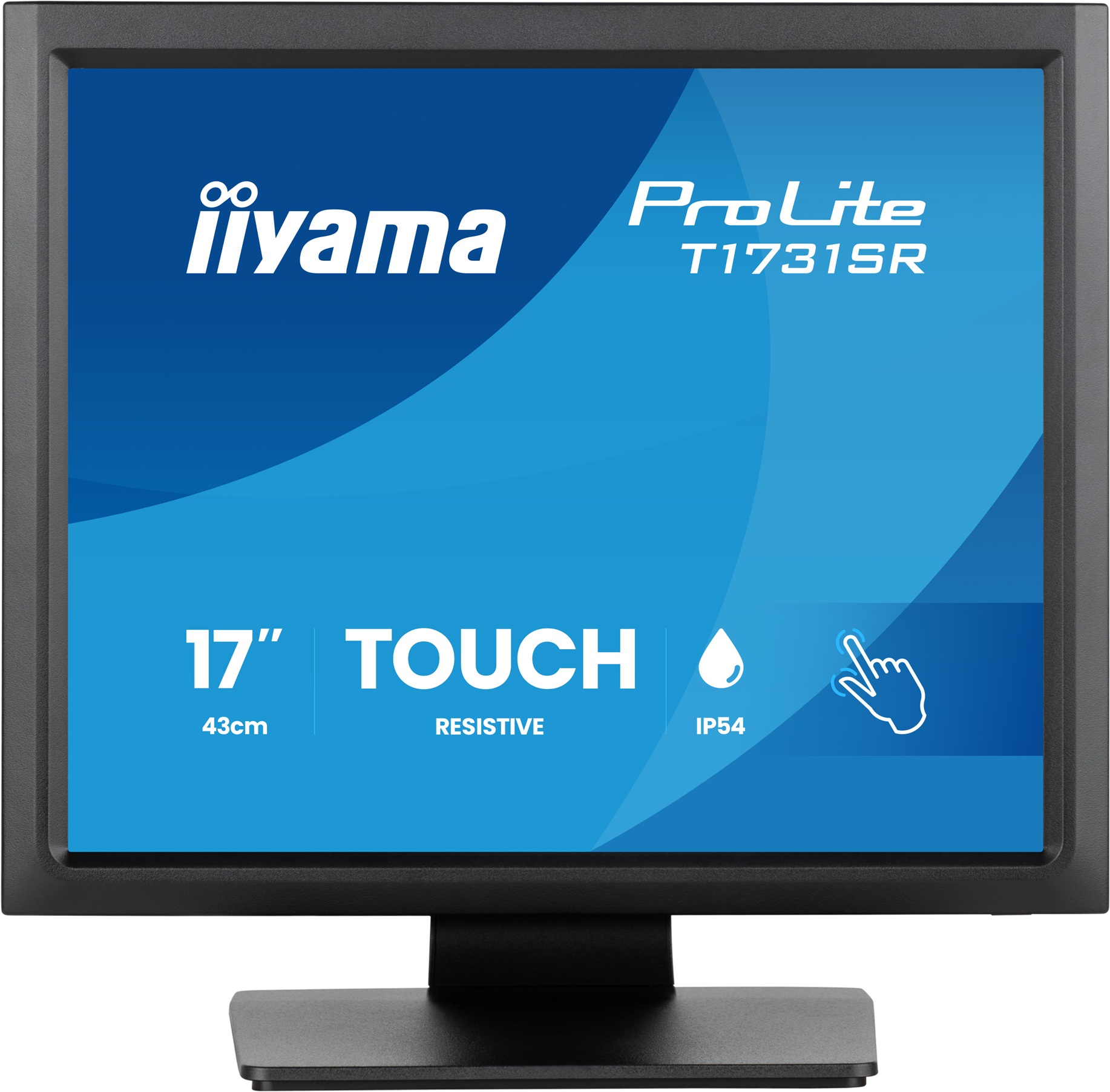 17'' iiyama T1731SR-B2S:SXGA,250cd,IP54