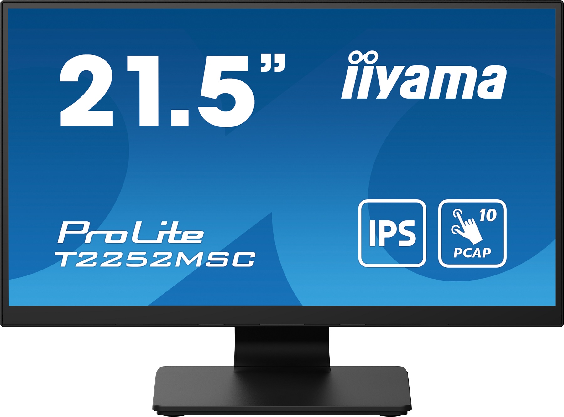 22'' LCD iiyama T2252MSC-B2: IPS,FHD,10P,DP,HDMI