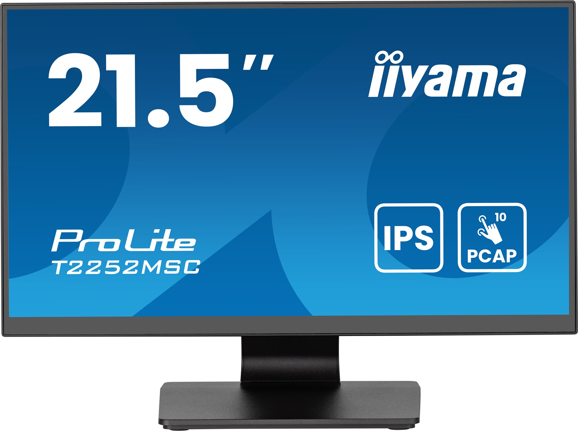 22'' LCD iiyama T2252MSC-B2AG-IPS,FHD,10P,
