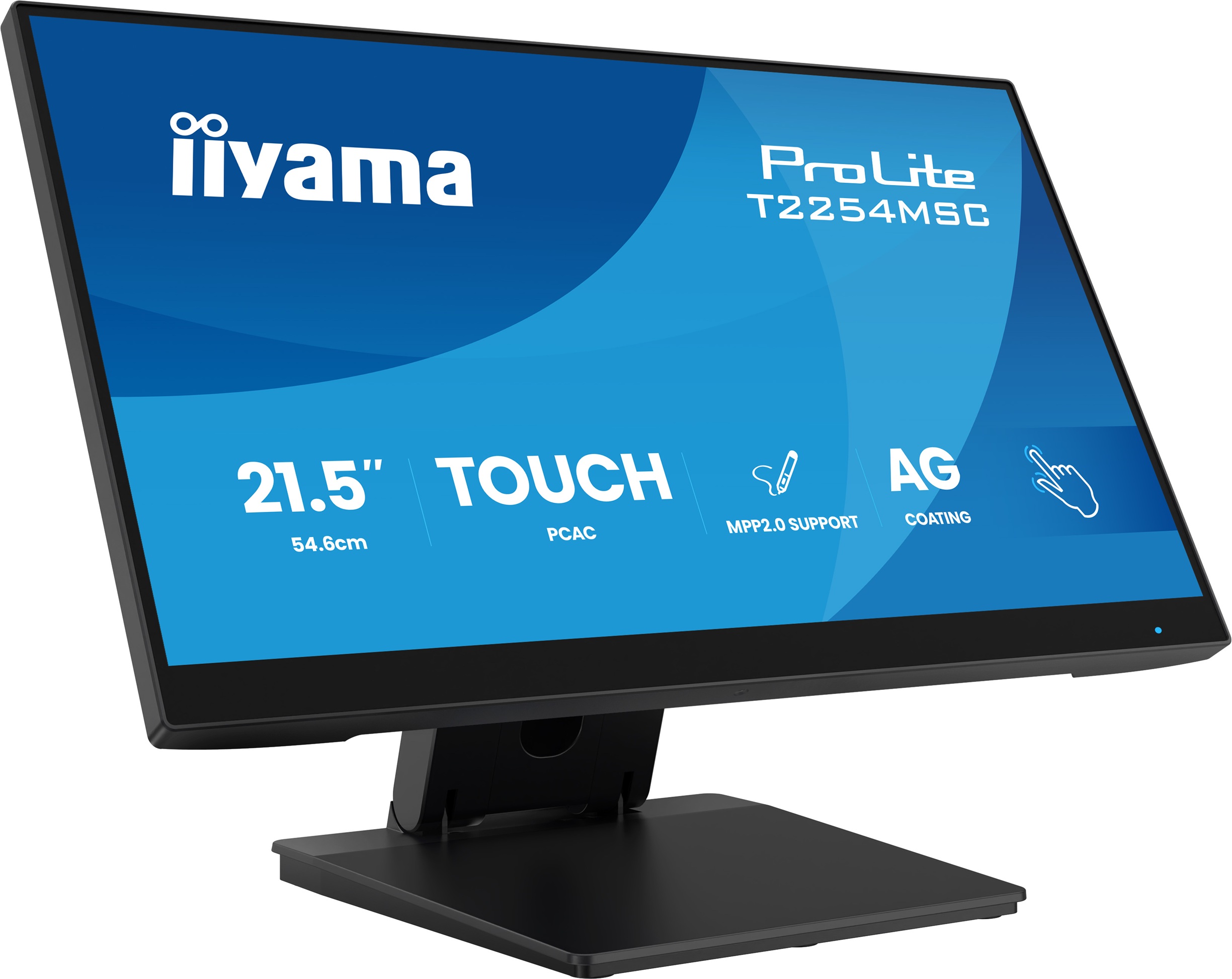 22'' LCD iiyama T2254MSC-B2AG:IPS,FHD,HDMI,DP