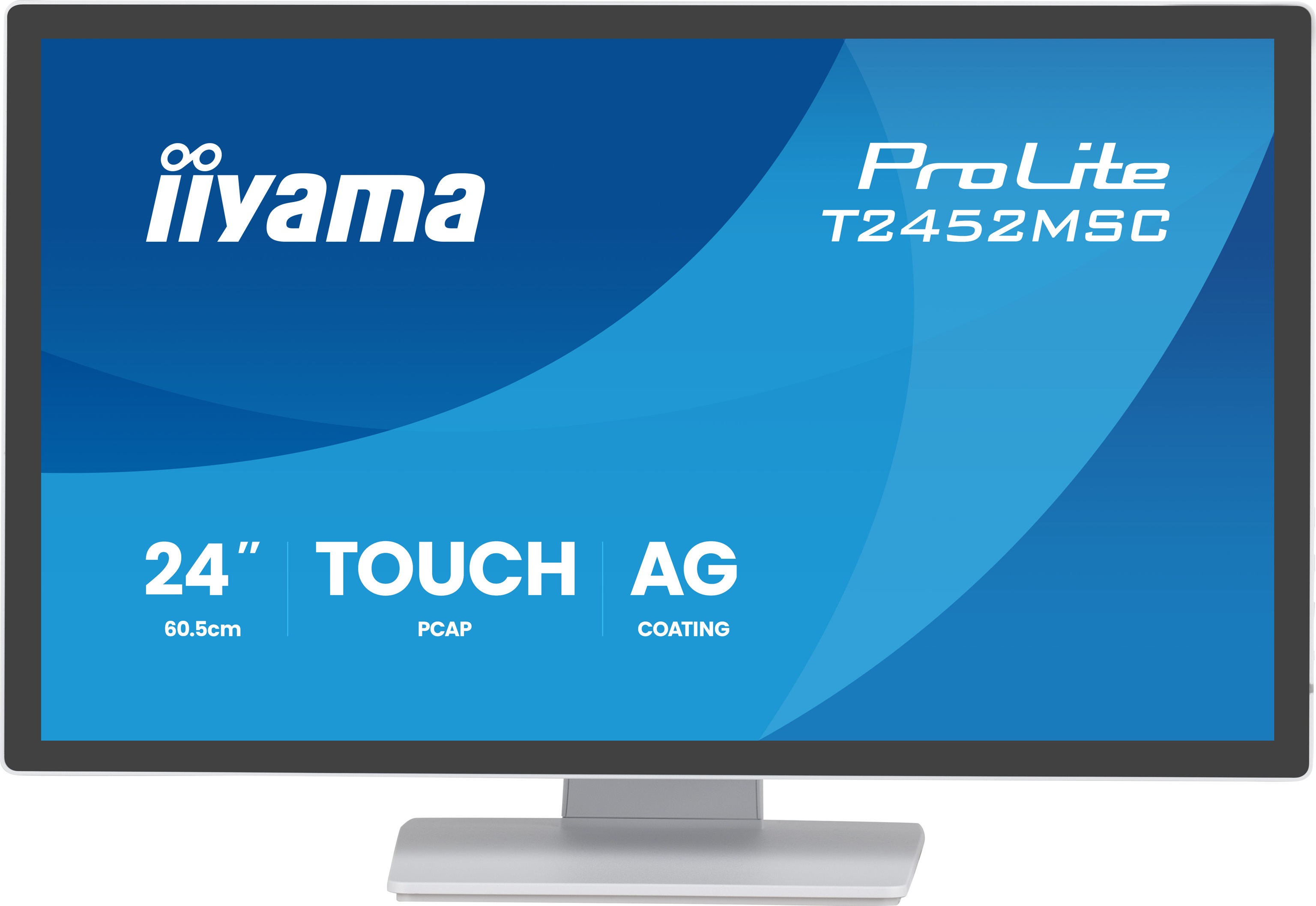 24'' LCD iiyama T2452MSC-W1AG-IPS,FHD,10P