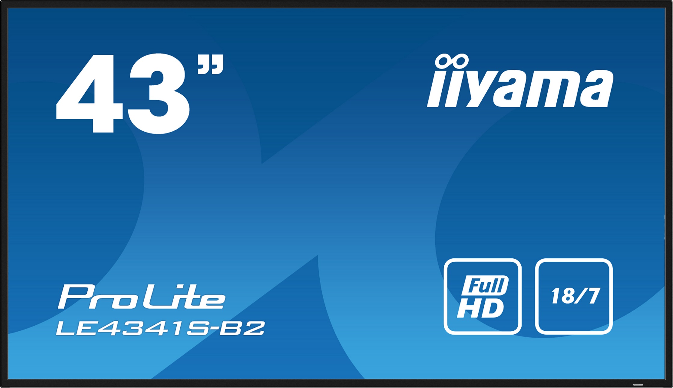 43'' iiyama LE4341S-B2: IPS,FHD,3xHDMI,LAN,USB