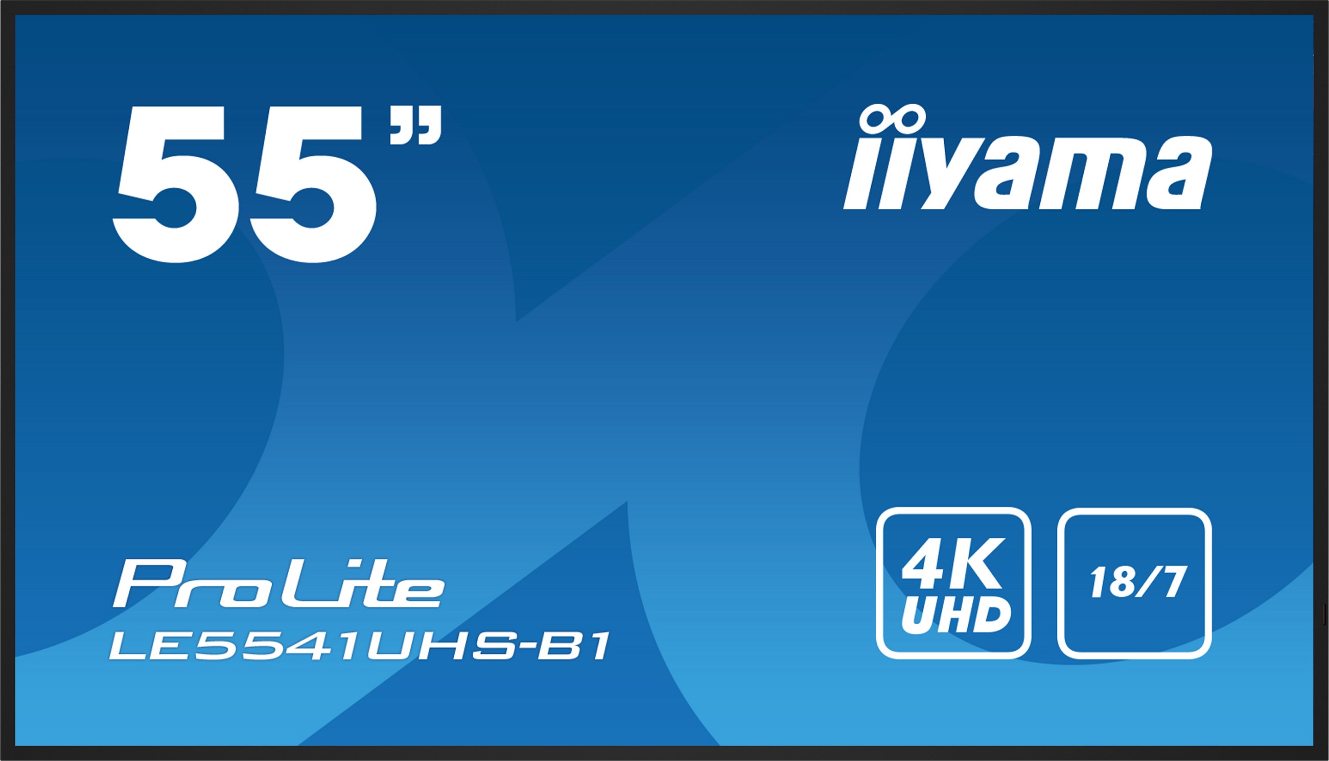 55'' iiyama LE5541UHS-B1: IPS,4K UHD,18/7,RJ45,HDMI