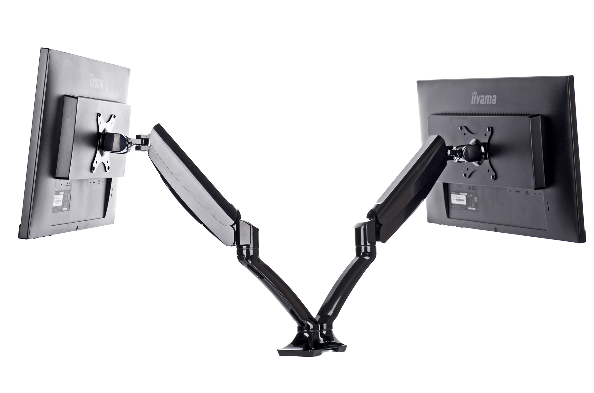 IIYAMA DS3002C-B1 dvojité rameno s plynovou pružinou